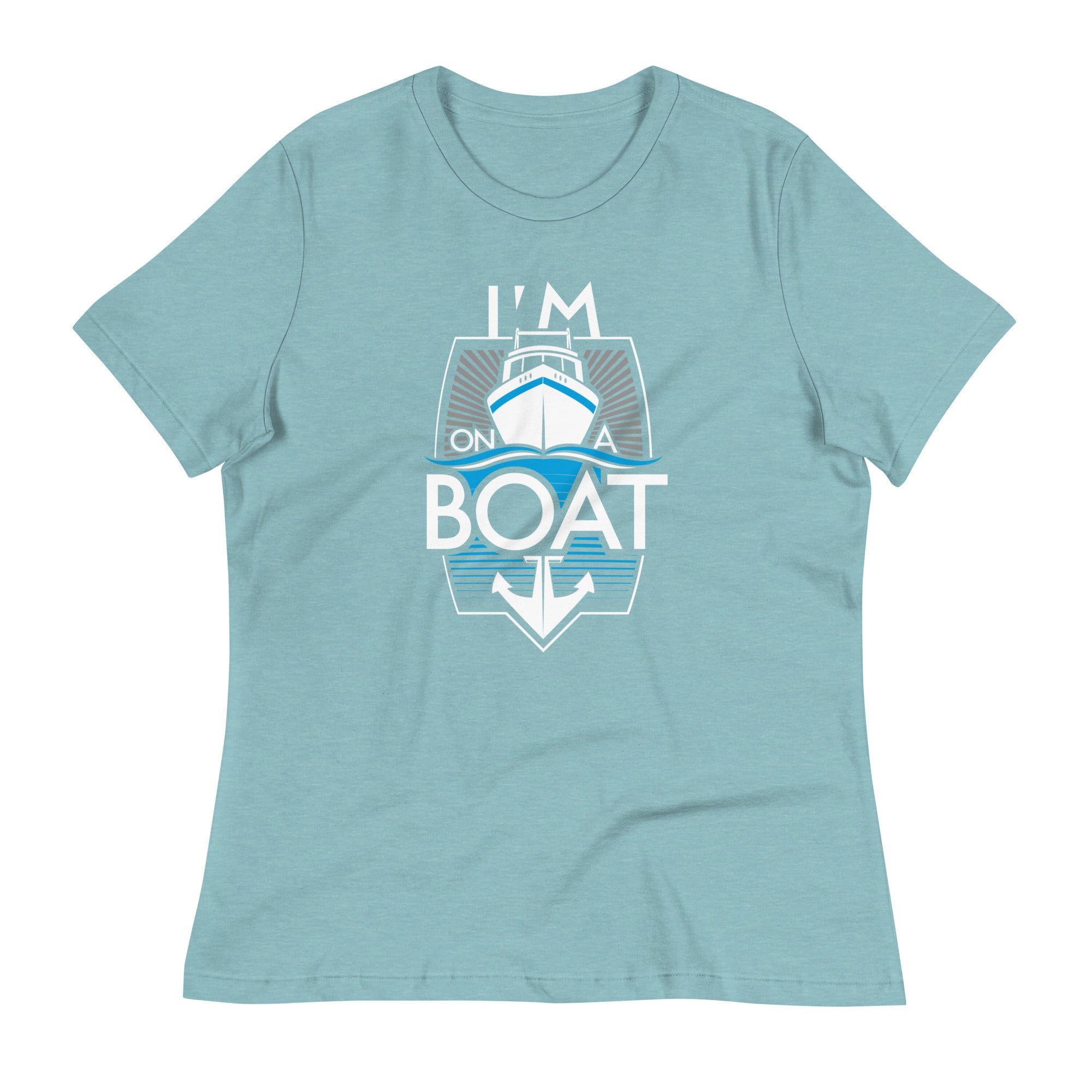I'm On A Boat Women's Signature Tee