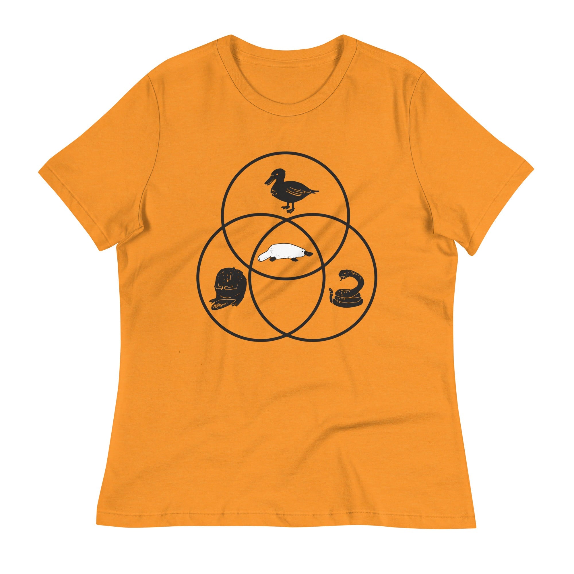 Platypus Venn Diagram Women's Signature Tee