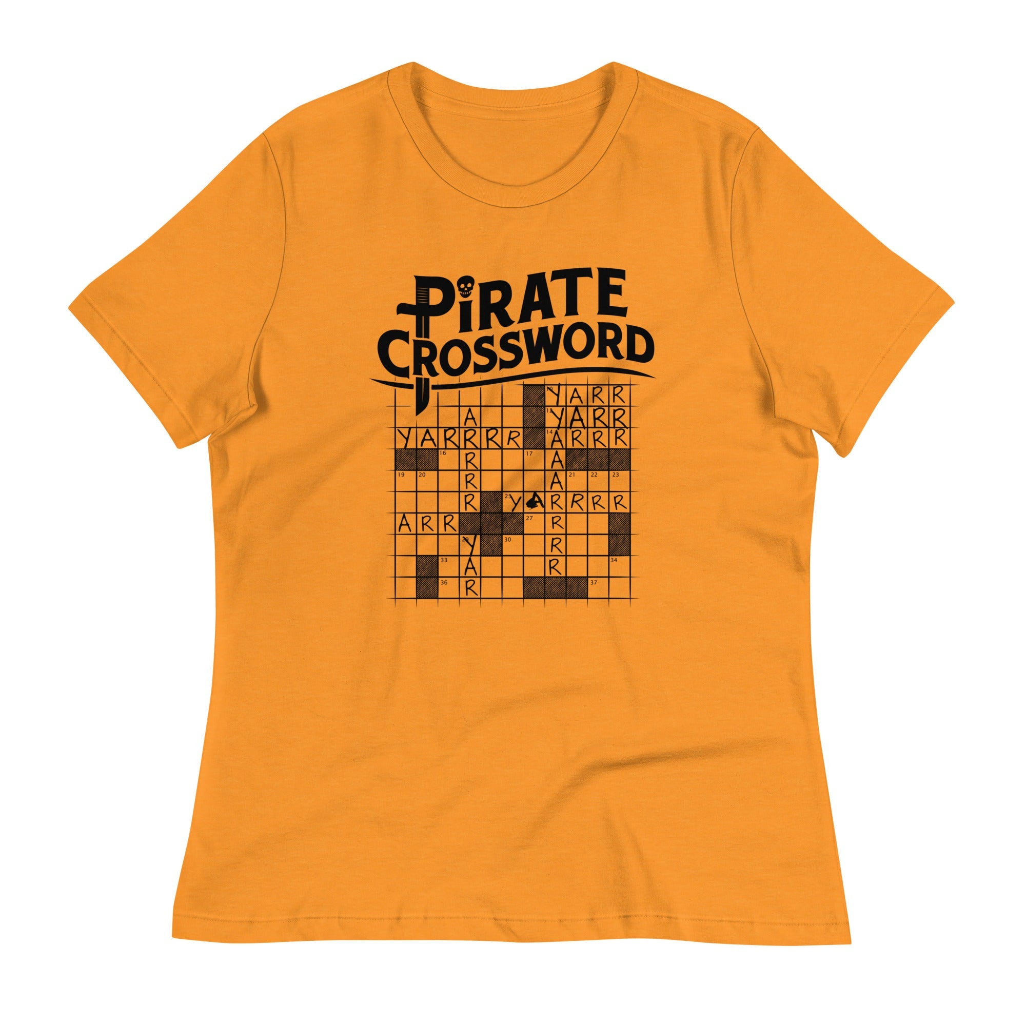 Pirate Crossword Women's Signature Tee