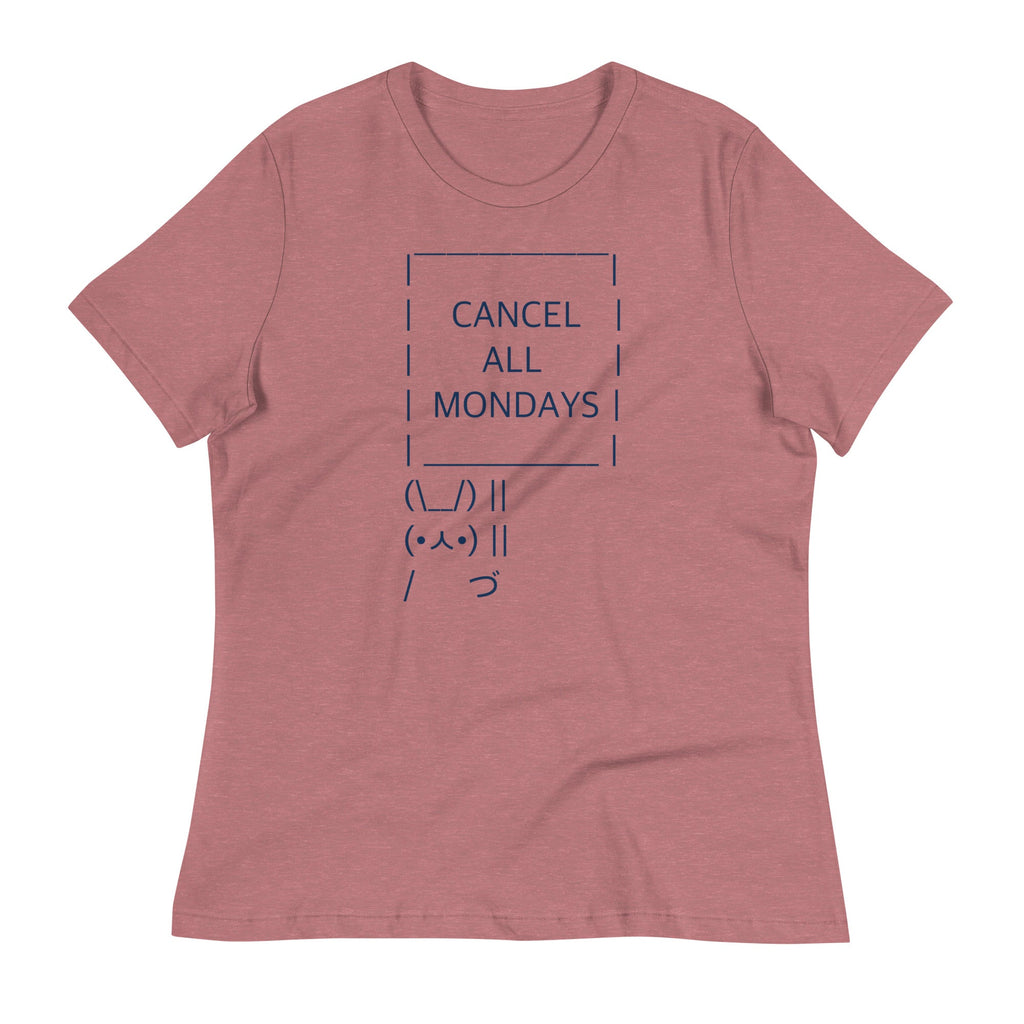 Cancel All Mondays Bunny Women's Signature Tee