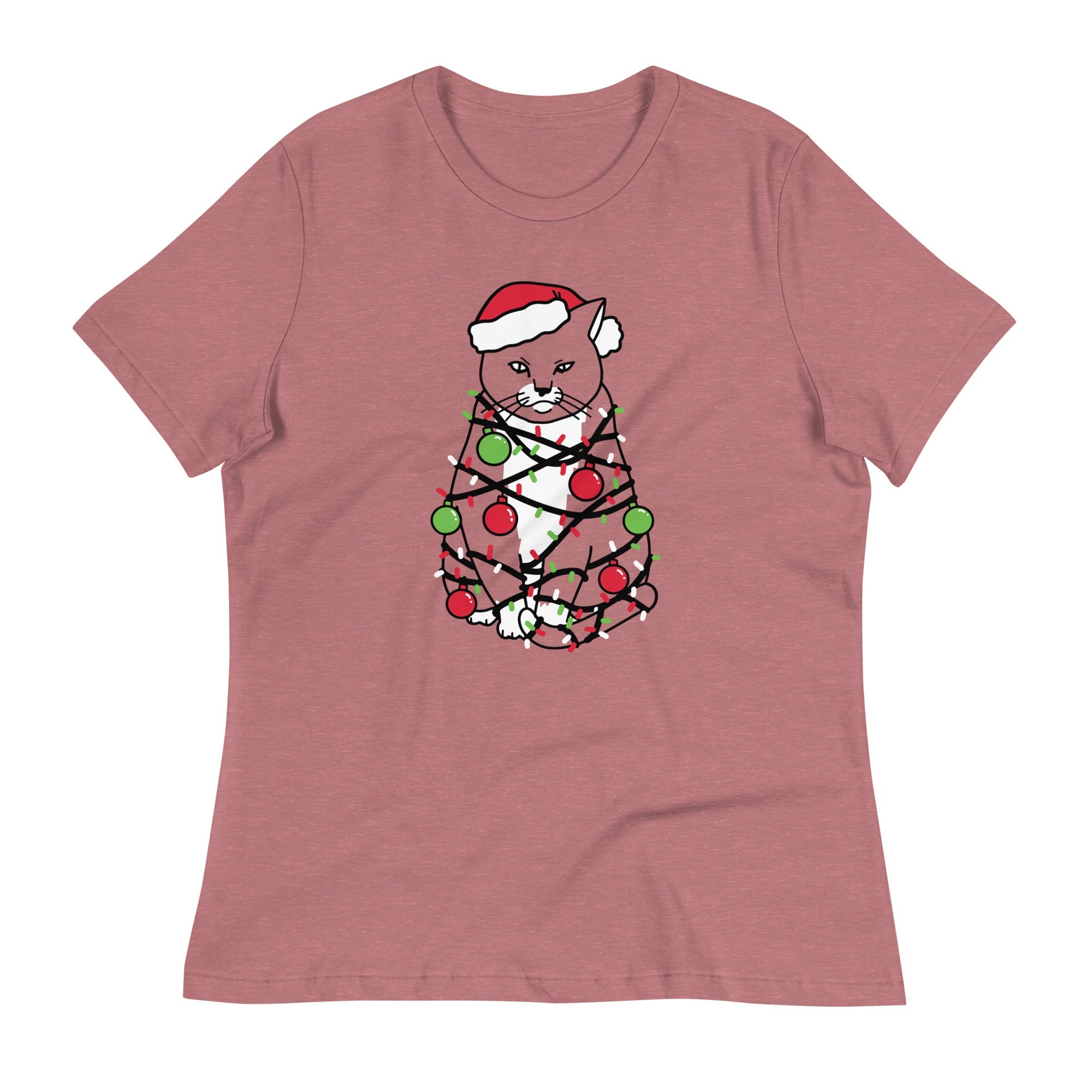 Meowy Christmas Women's Signature Tee