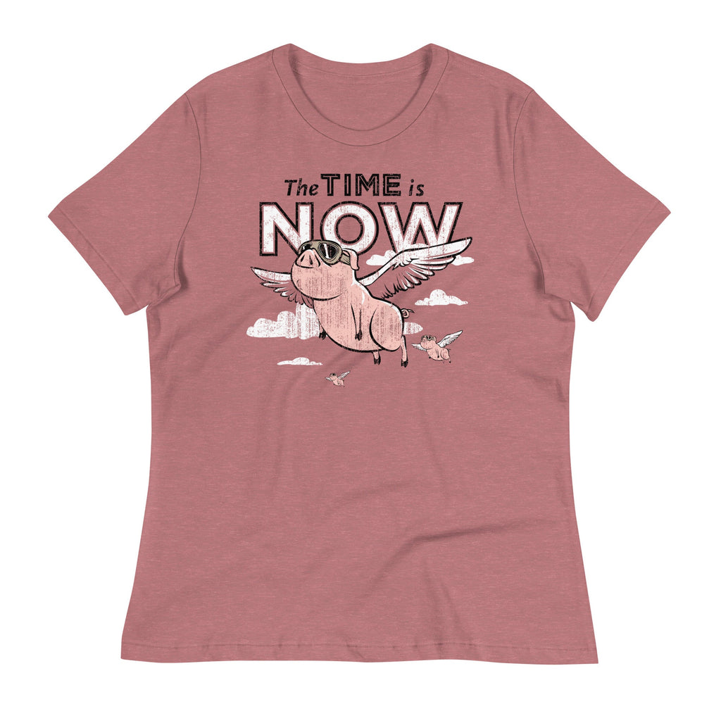 The Time Is Now Women's Signature Tee