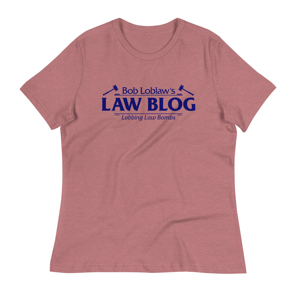 Bob Loblaw's Law Blog Women's Signature Tee