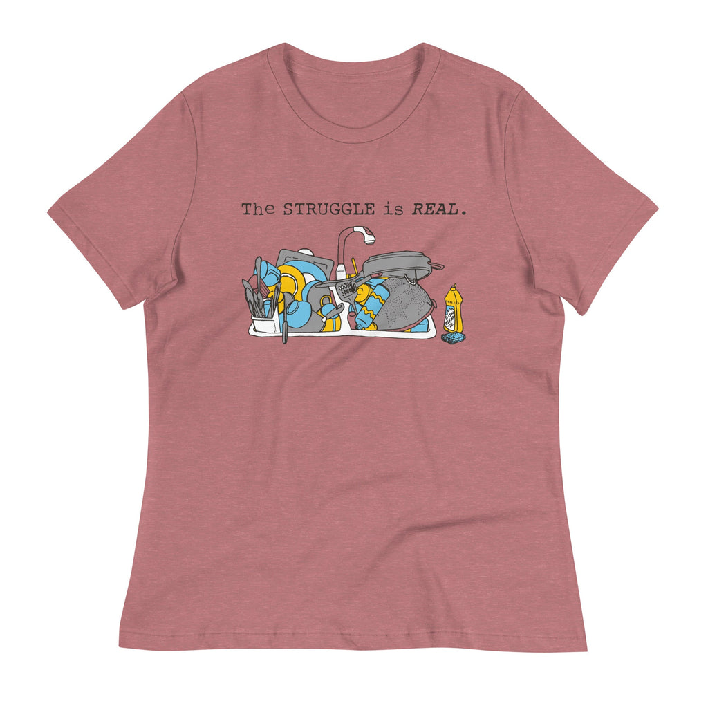 The Struggle Is Real Women's Signature Tee