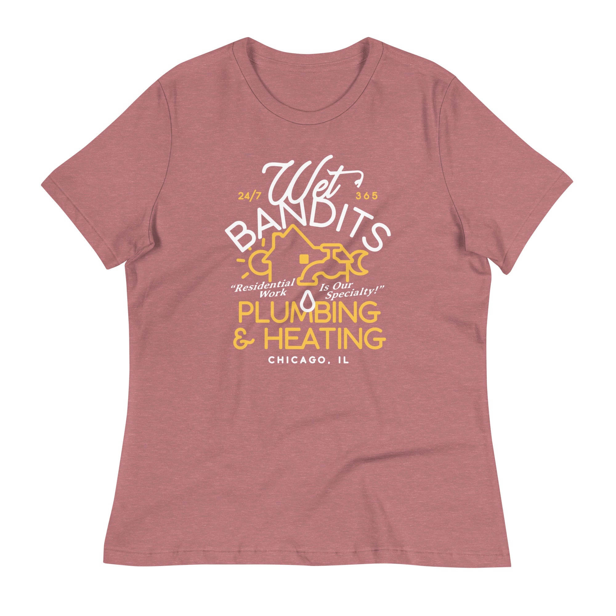 Wet Bandits Plumbing & Heating Women's Signature Tee
