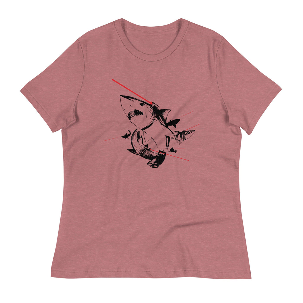 Sharks With Lasers Women's Signature Tee