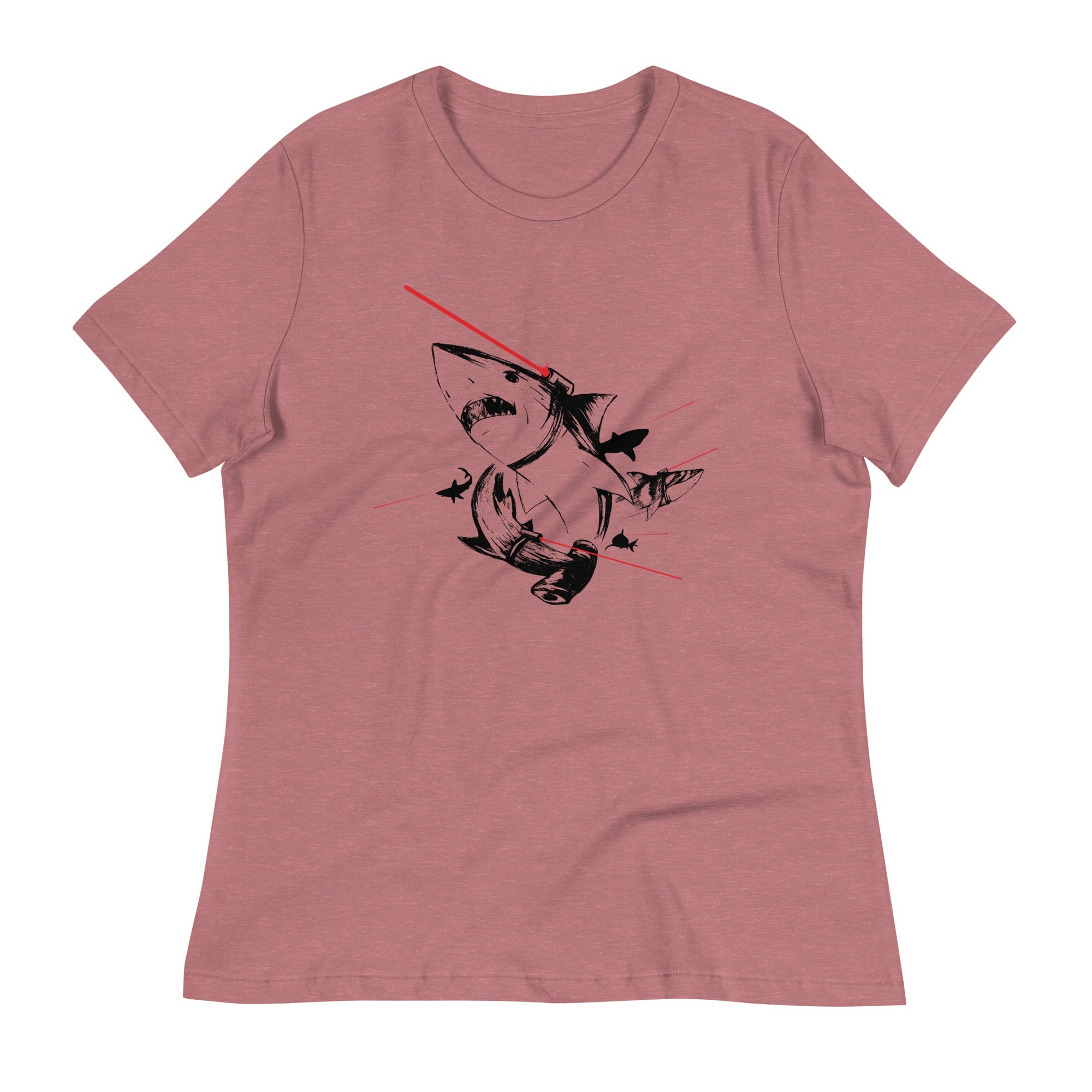 Sharks With Lasers Women's Signature Tee