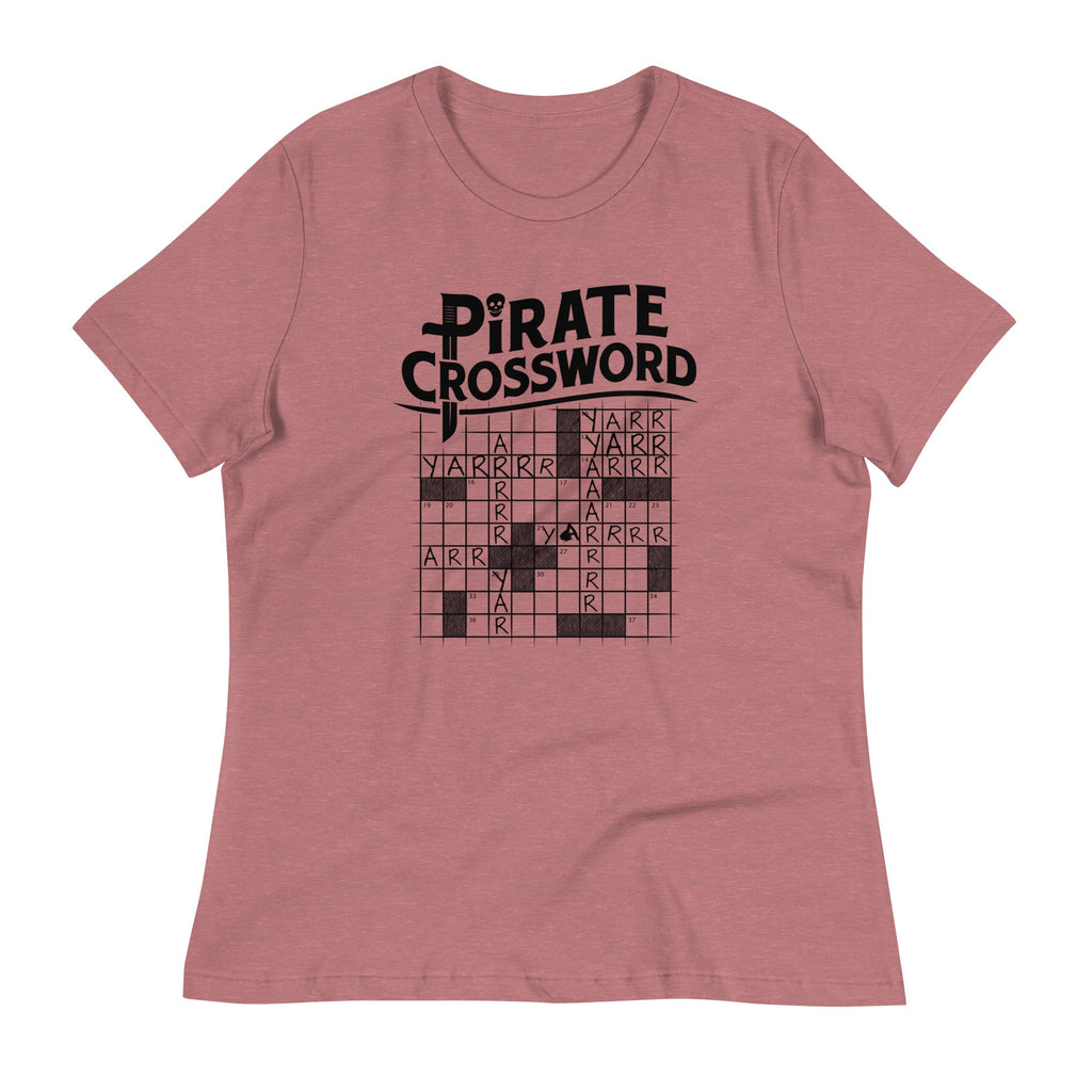 Pirate Crossword Women's Signature Tee