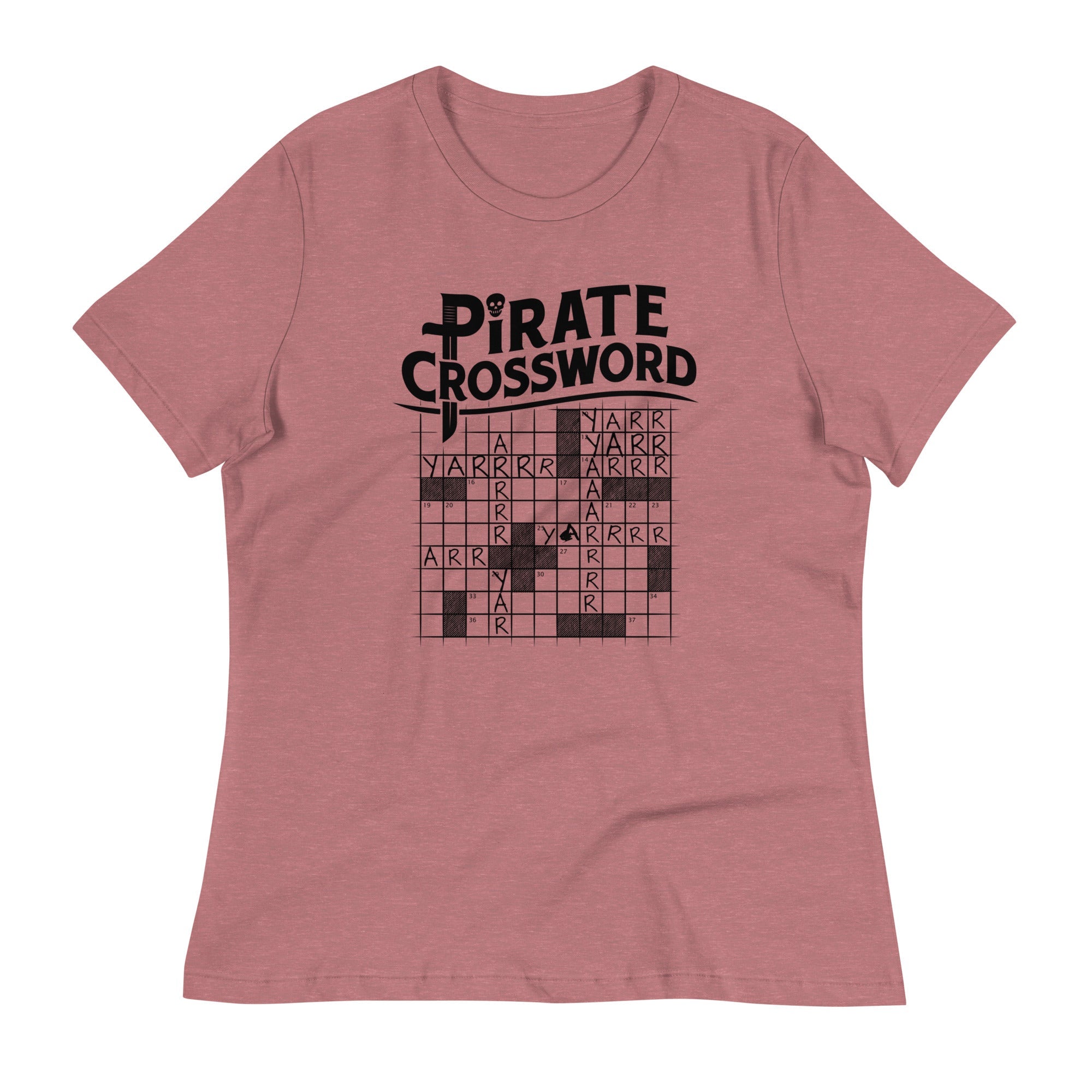 Pirate Crossword Women's Signature Tee