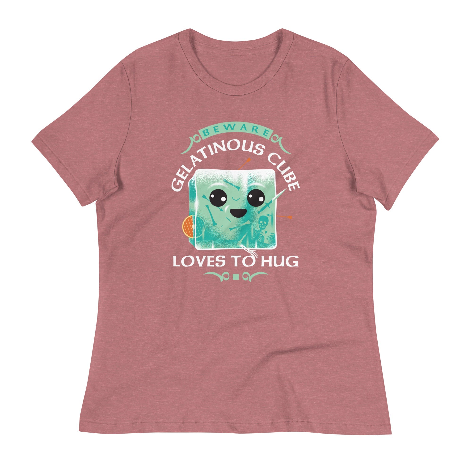 Gelatinous Cube Loves To Hug Women's Signature Tee