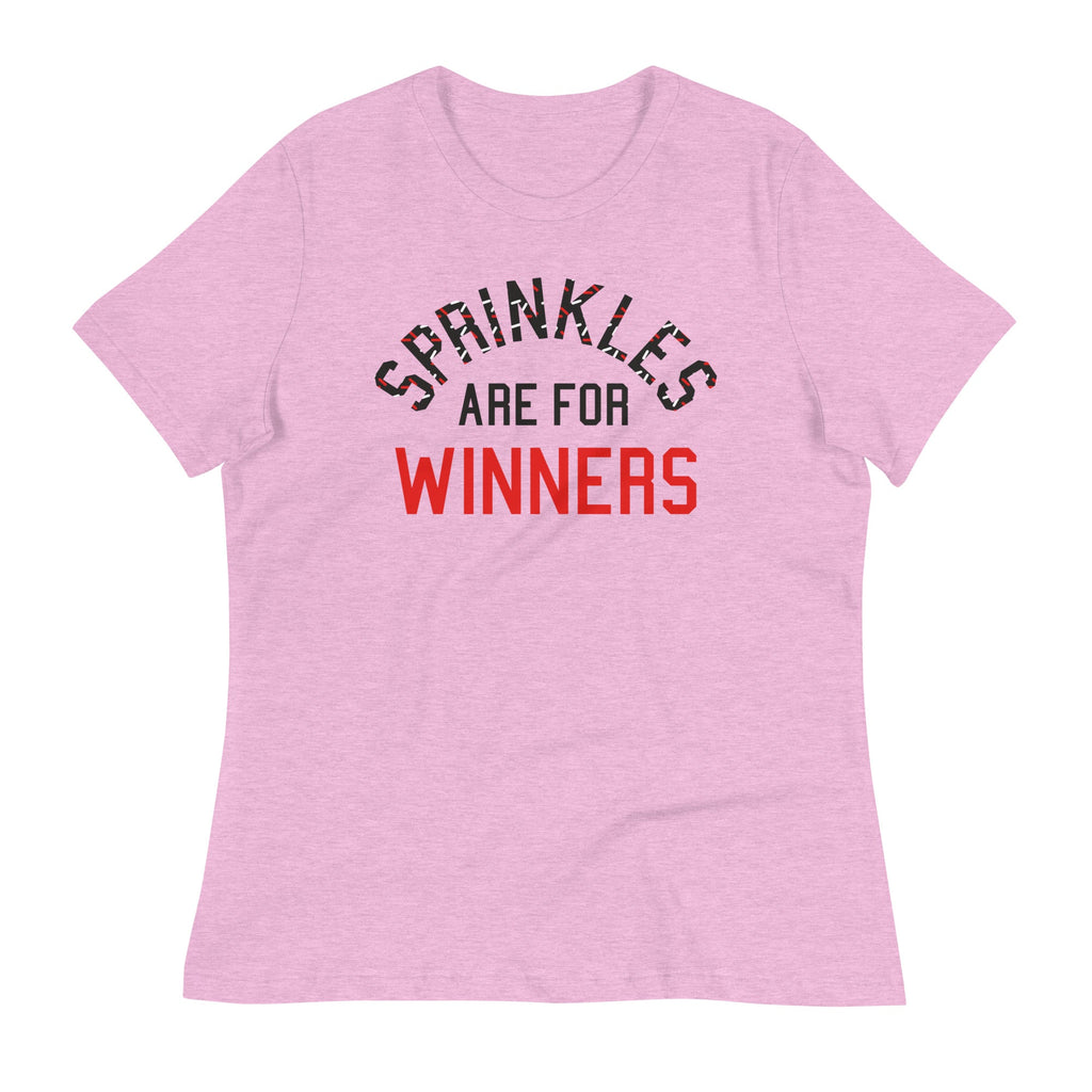 Sprinkles Are For Winners Women's Signature Tee