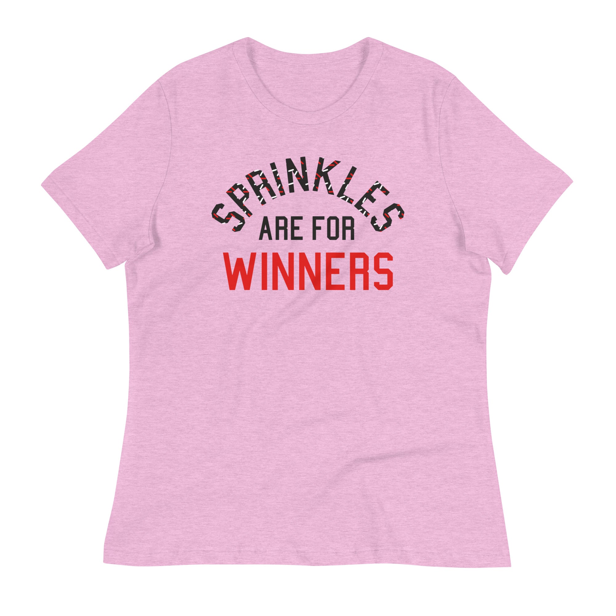 Sprinkles Are For Winners Women's Signature Tee
