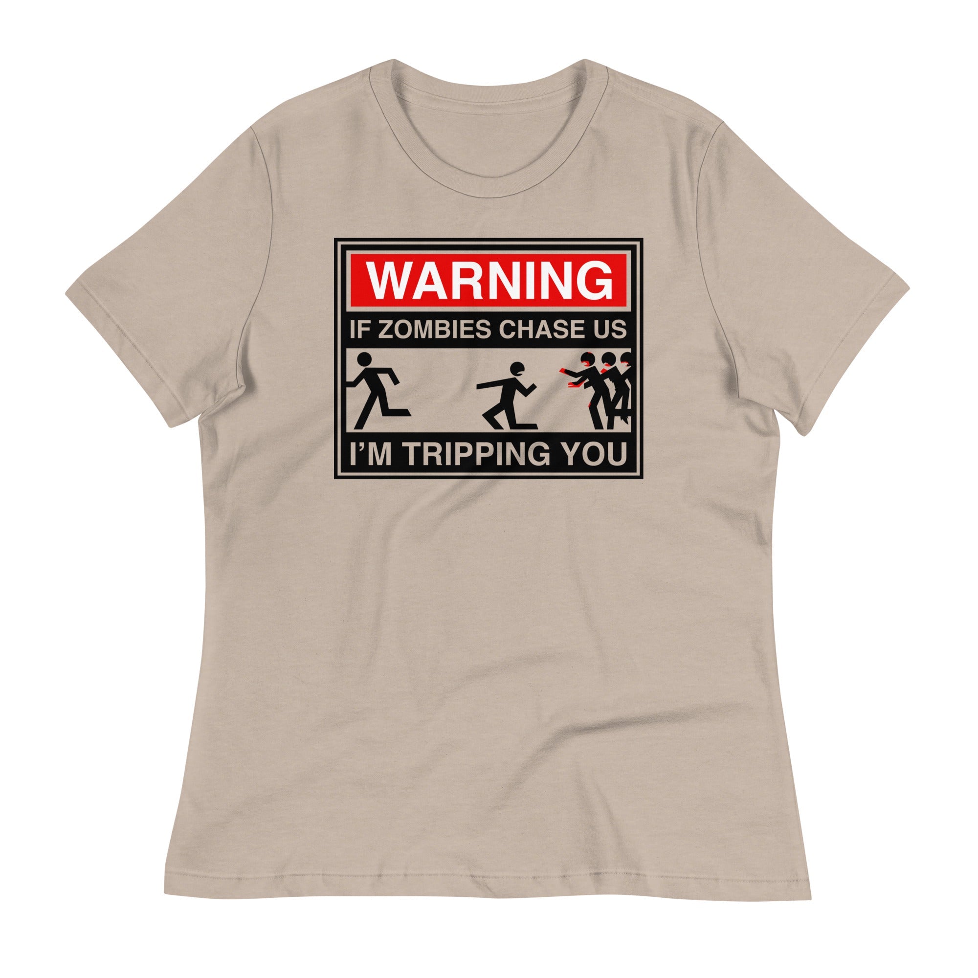 If Zombies Chase Us Women's Signature Tee