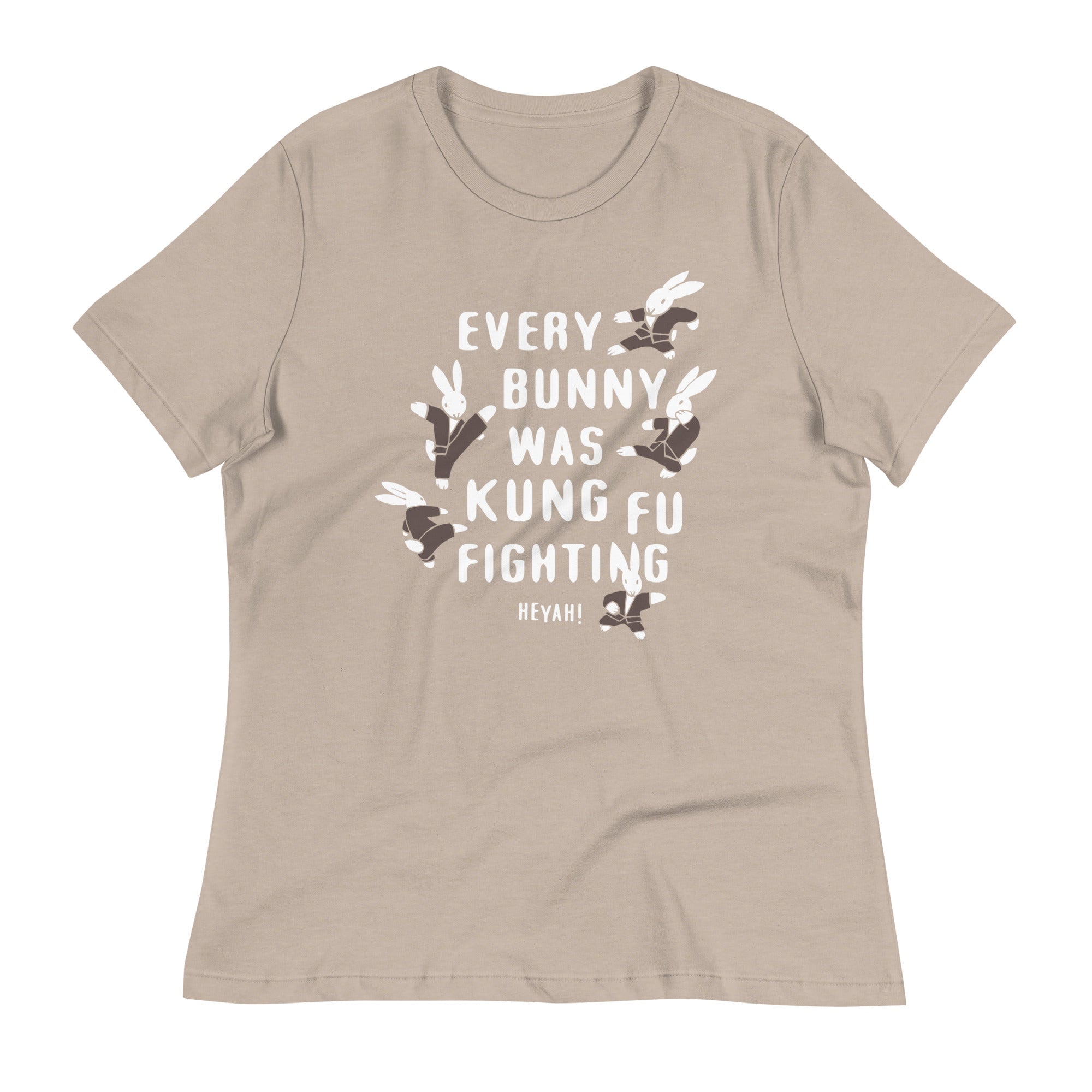Every Bunny Was Kung Fu Fighting Women's Signature Tee
