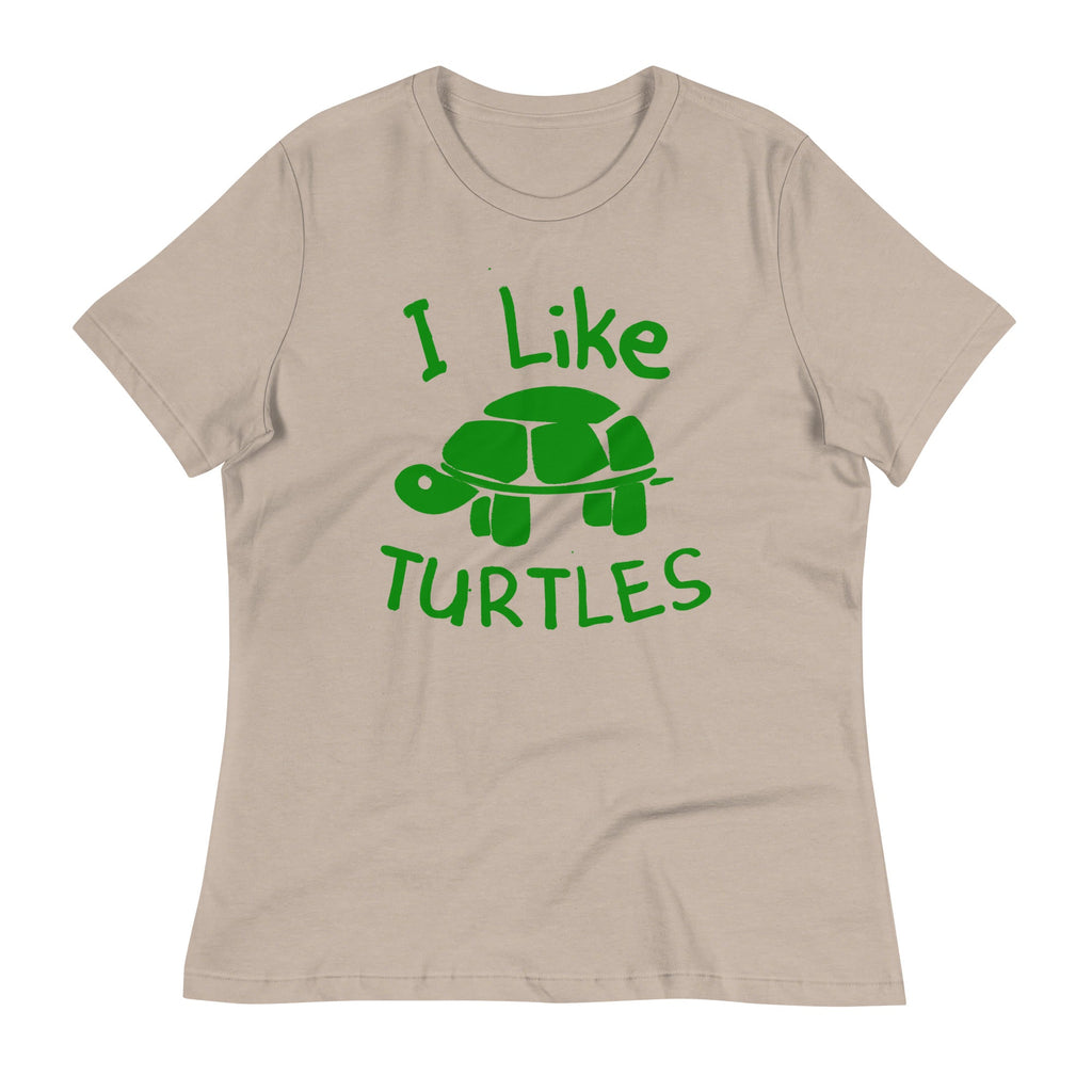I Like Turtles Women's Signature Tee
