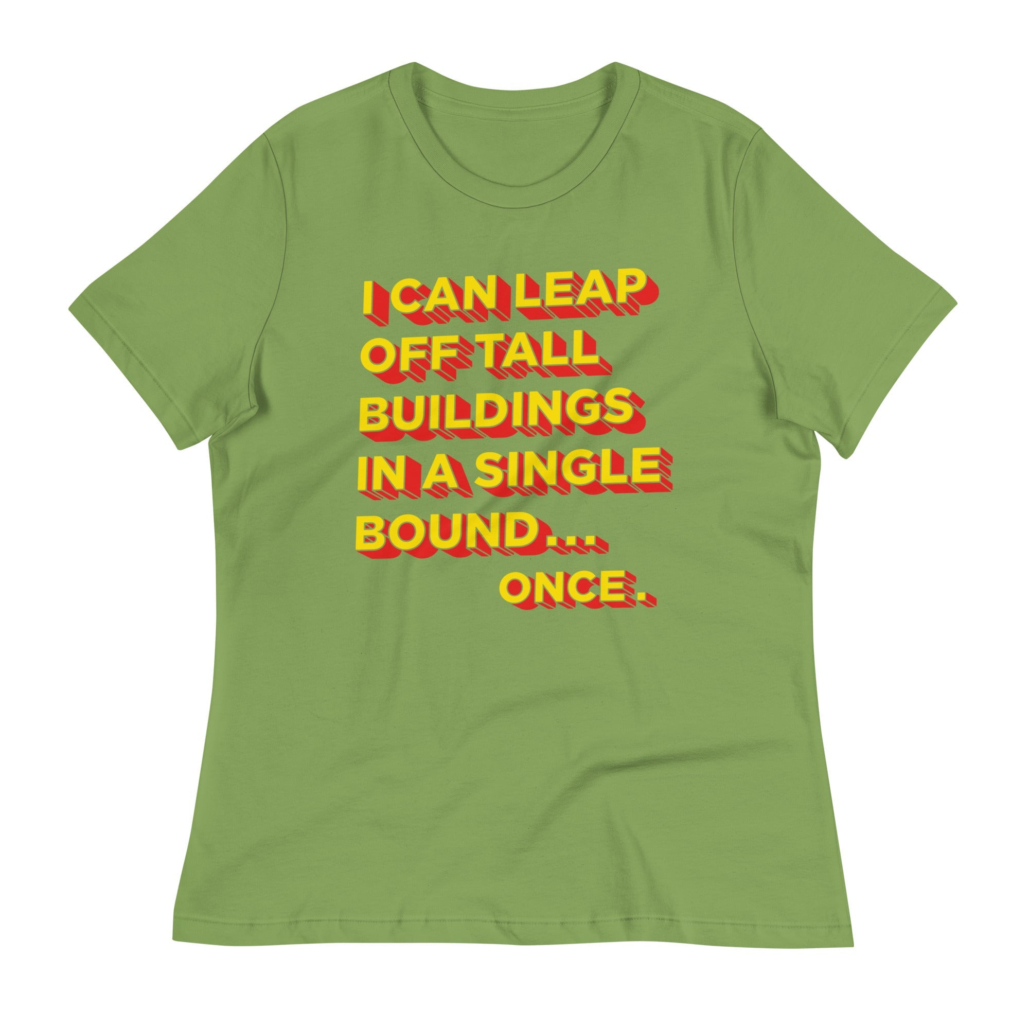 Tall Buildings In A Single Bound Women's Signature Tee