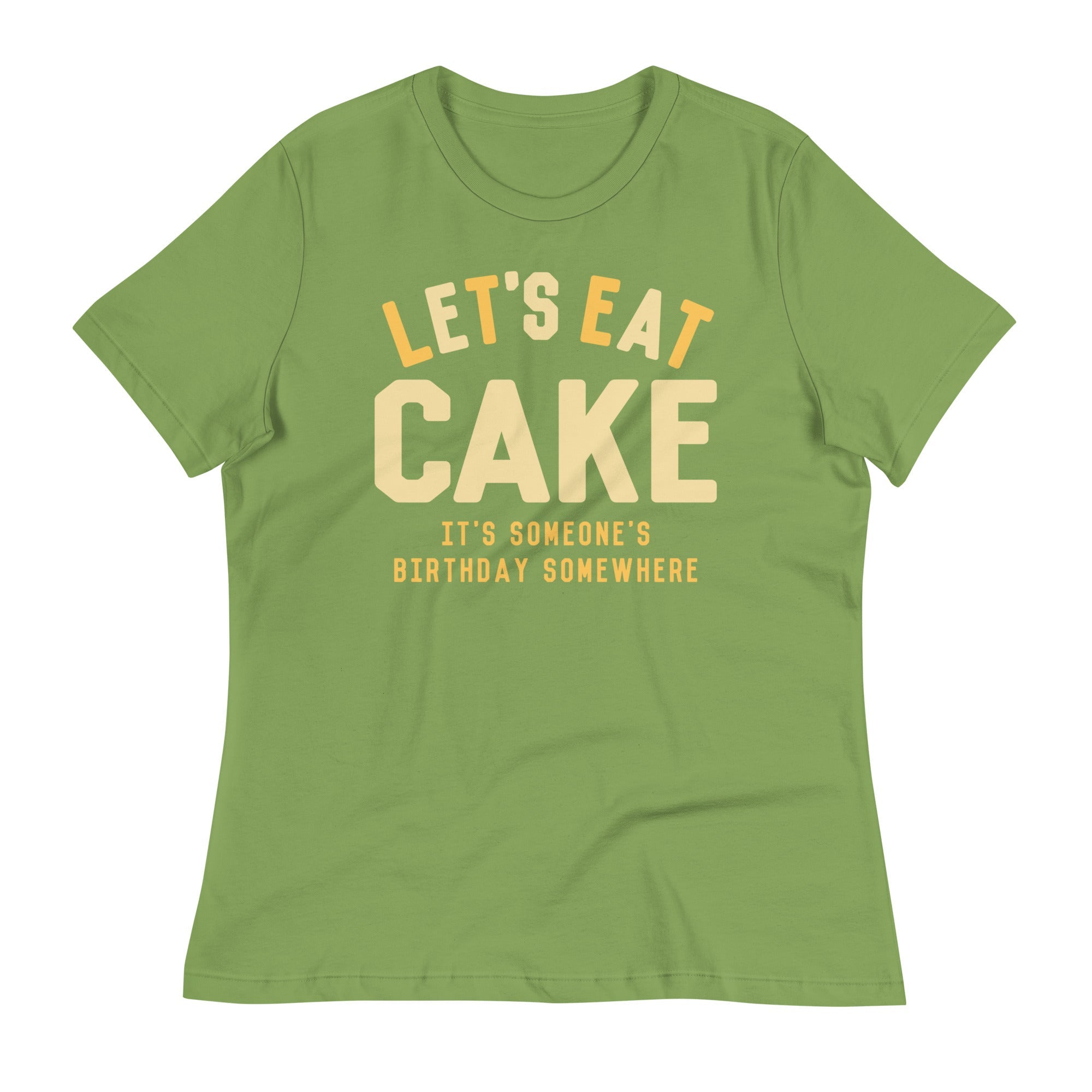 Let's Eat Cake Women's Signature Tee