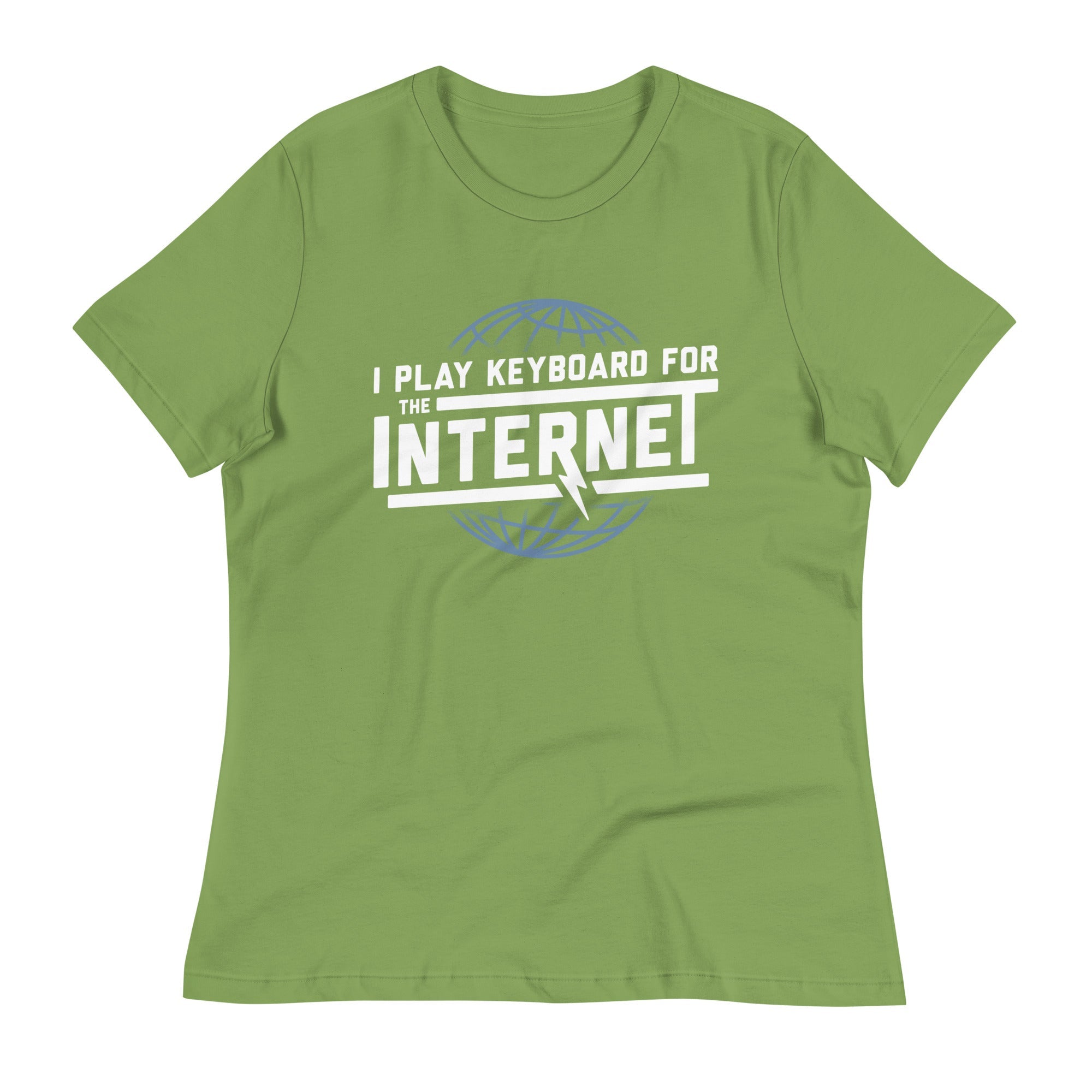 I Play Keyboard For The Internet Women's Signature Tee