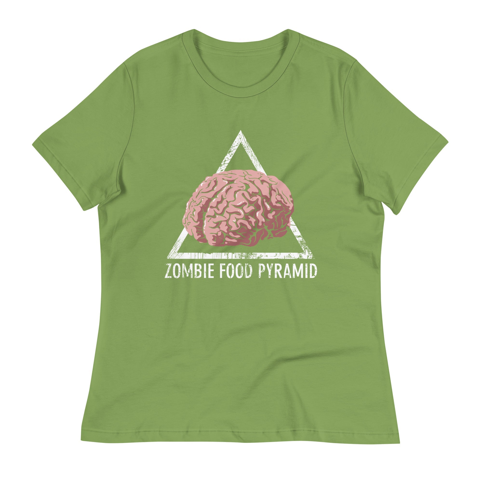 Zombie Food Pyramid Women's Signature Tee