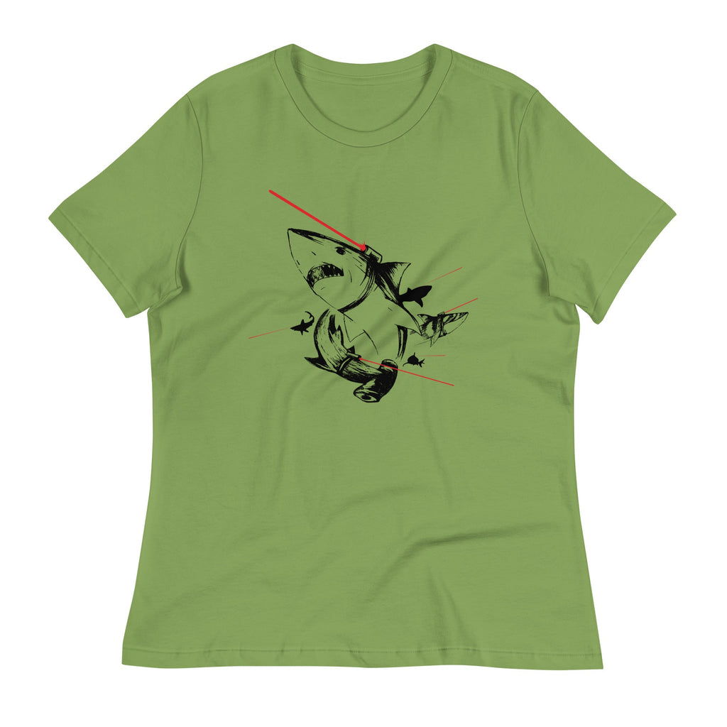 Sharks With Lasers Women's Signature Tee
