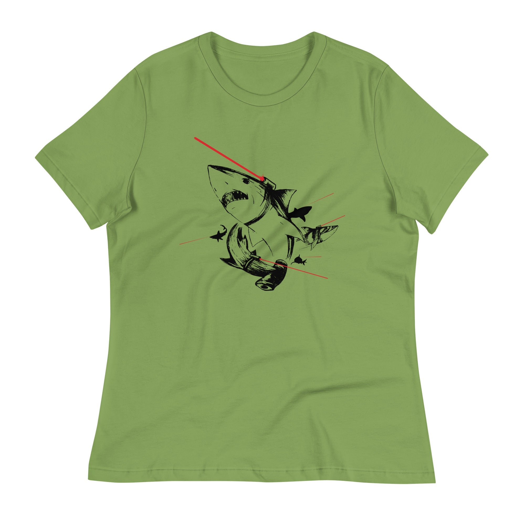 Sharks With Lasers Women's Signature Tee