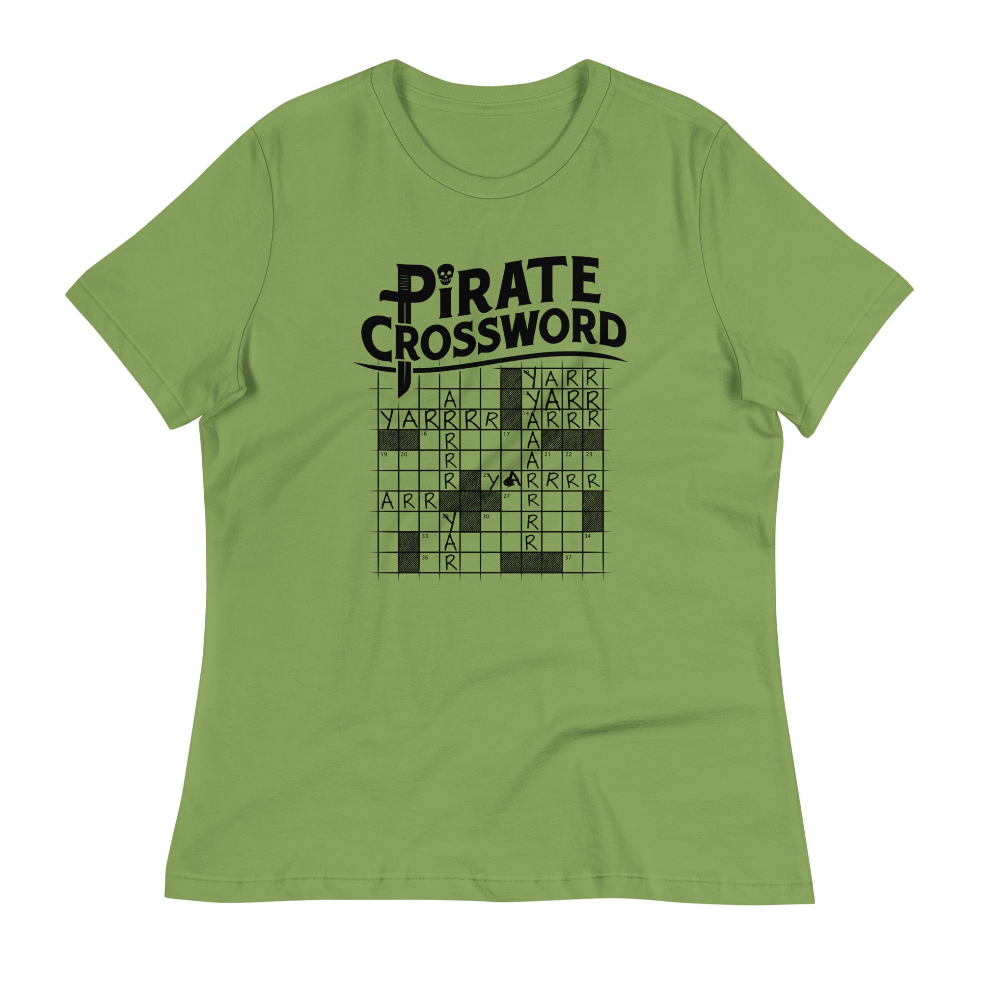 Pirate Crossword Women's Signature Tee