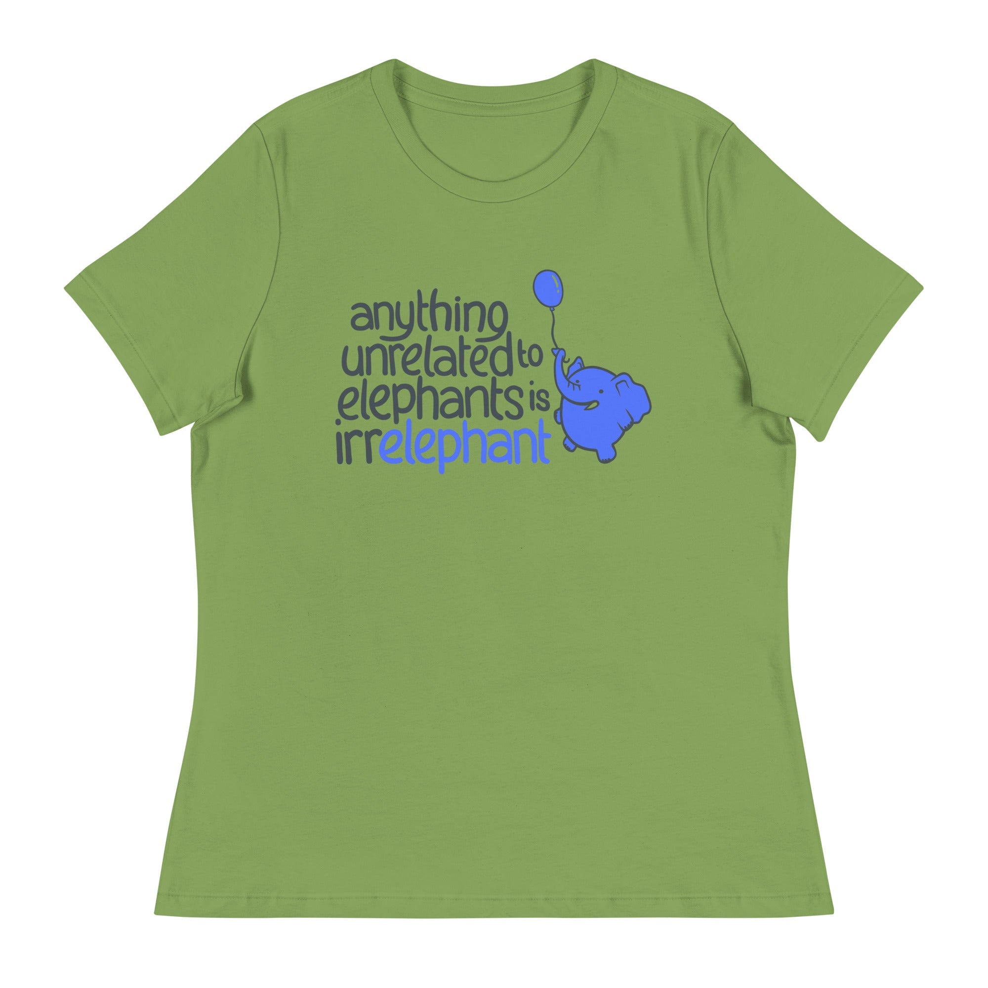 Anything Unrelated Elephants Women's Signature Tee