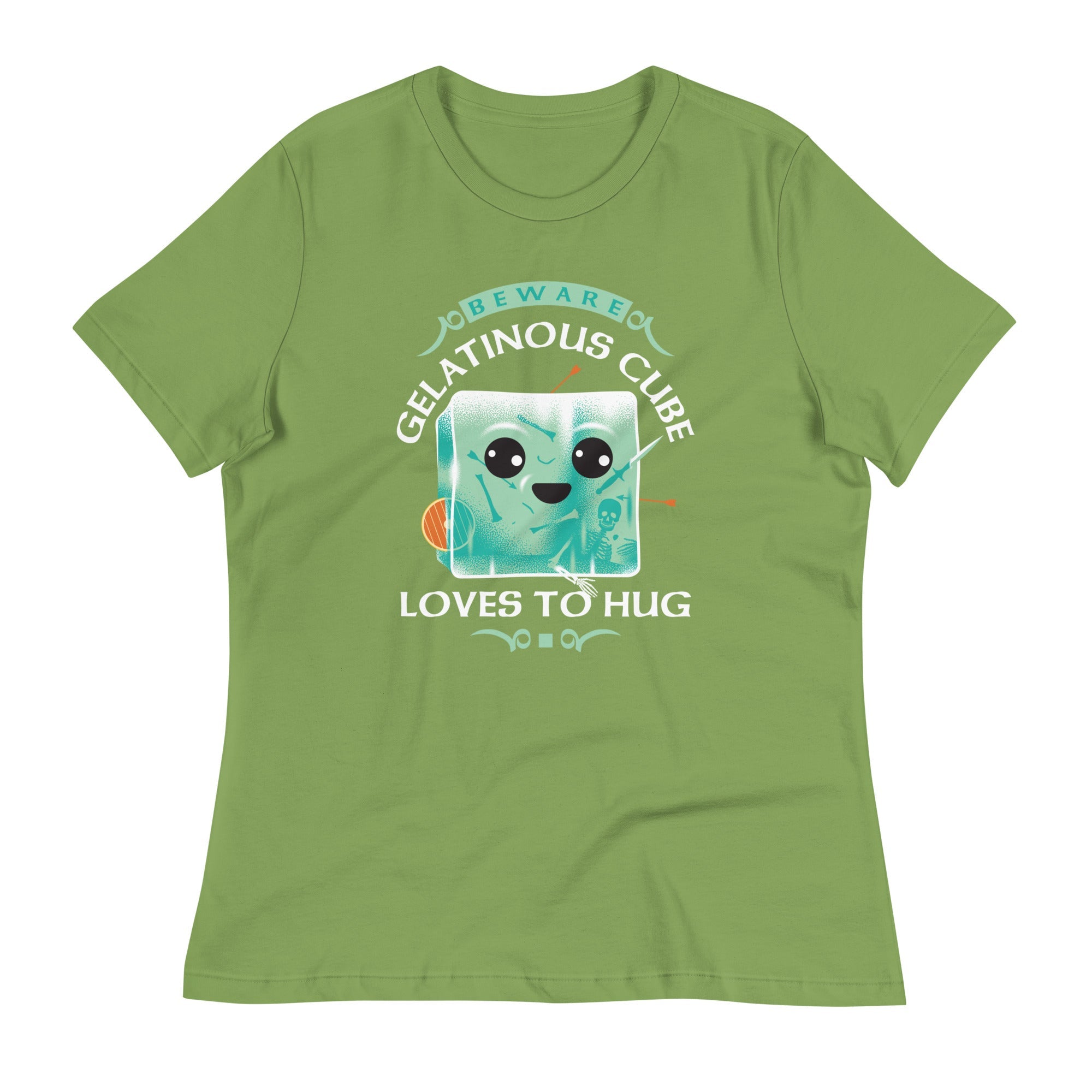 Gelatinous Cube Loves To Hug Women's Signature Tee