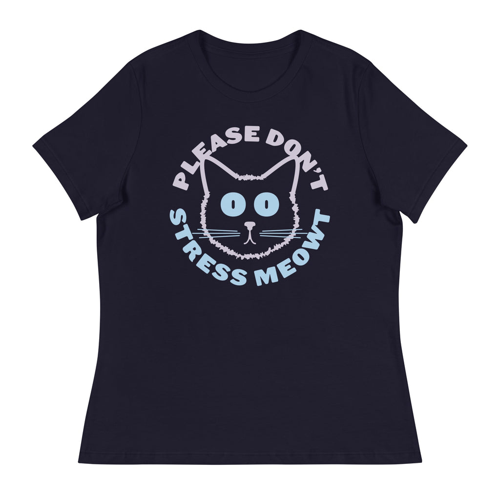 Please Don't Stress Meowt Women's Signature Tee