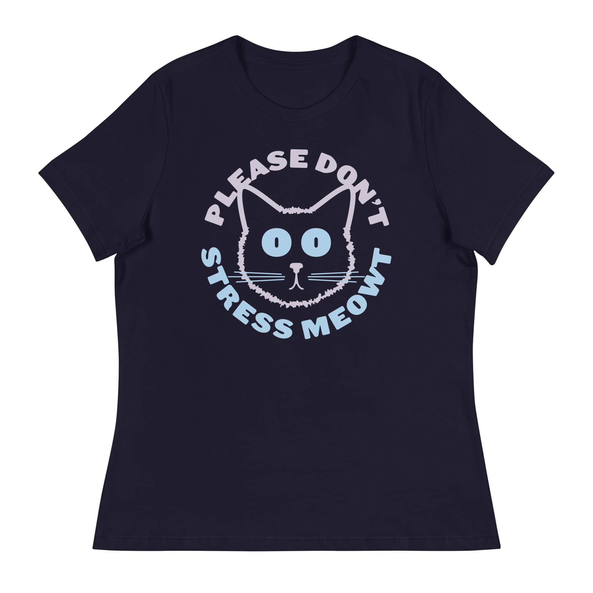 Please Don't Stress Meowt Women's Signature Tee