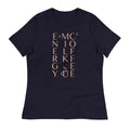 Energy Equals Milk Times Coffee Squared Women's Signature Tee