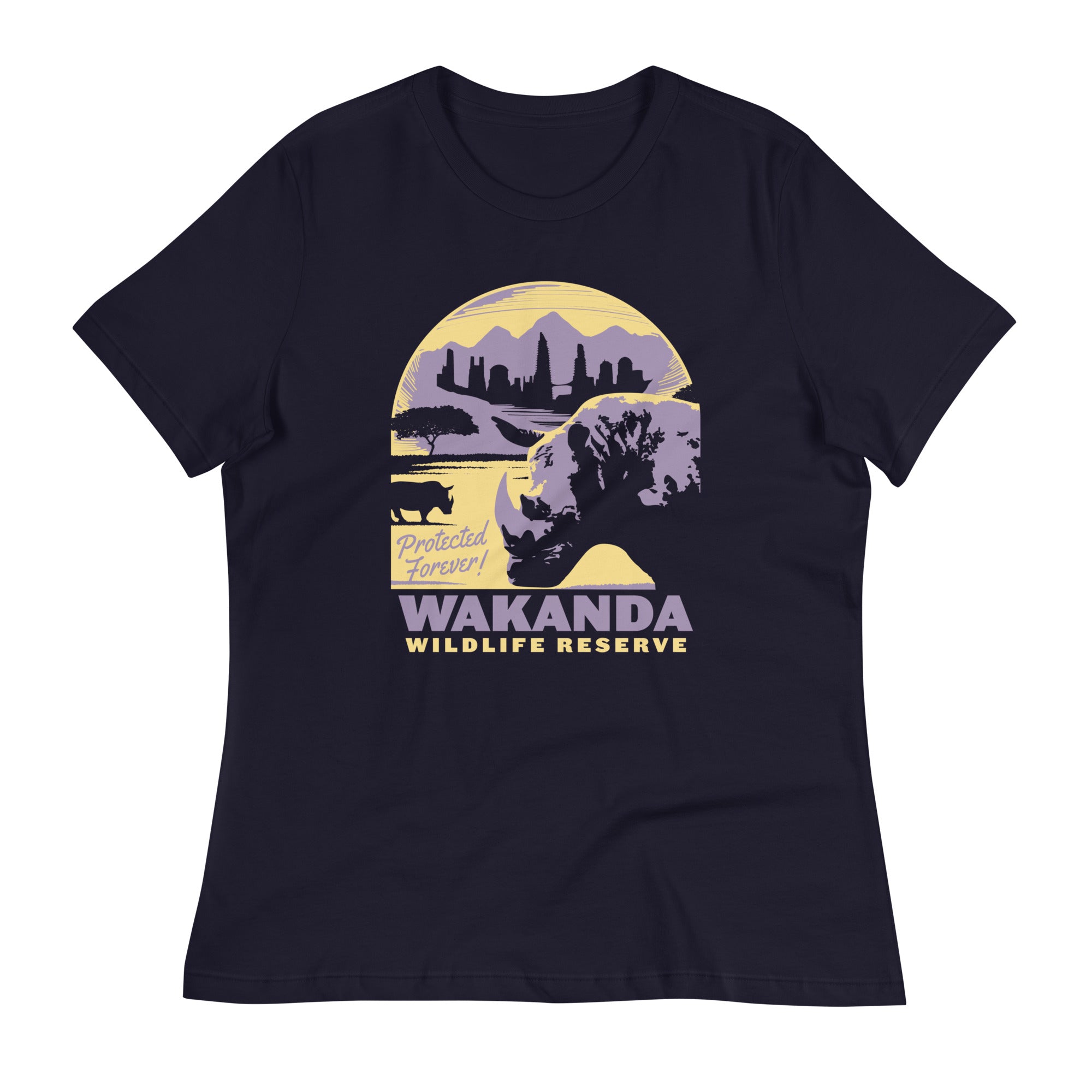 Wakanda Wildlife Reserve Women's Signature Tee