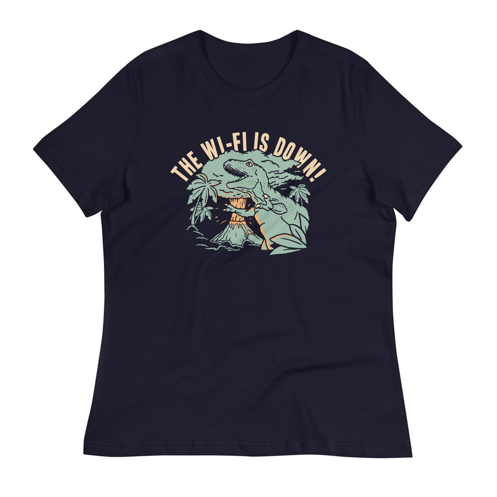 The Wi-Fi Is Down! Women's Signature Tee
