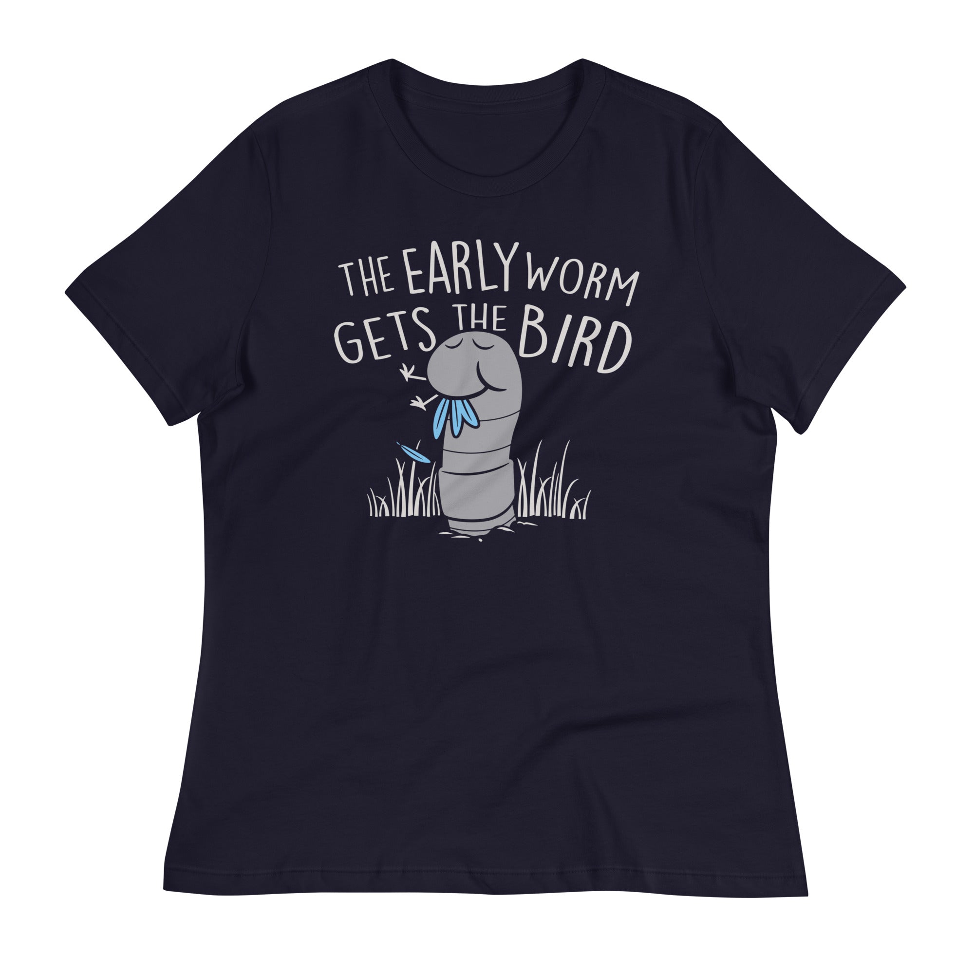 The Early Worm Gets The Bird Women's Signature Tee