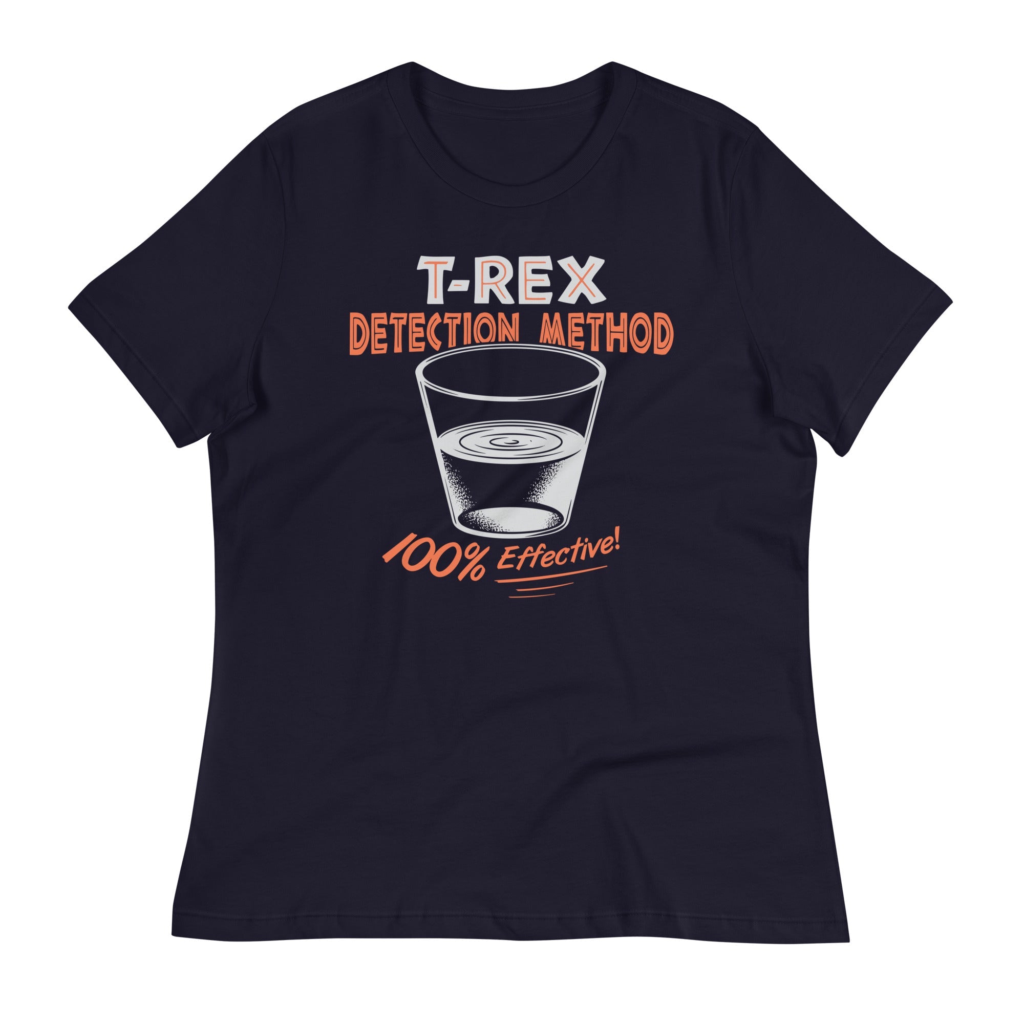 T-Rex Detection Method Women's Signature Tee