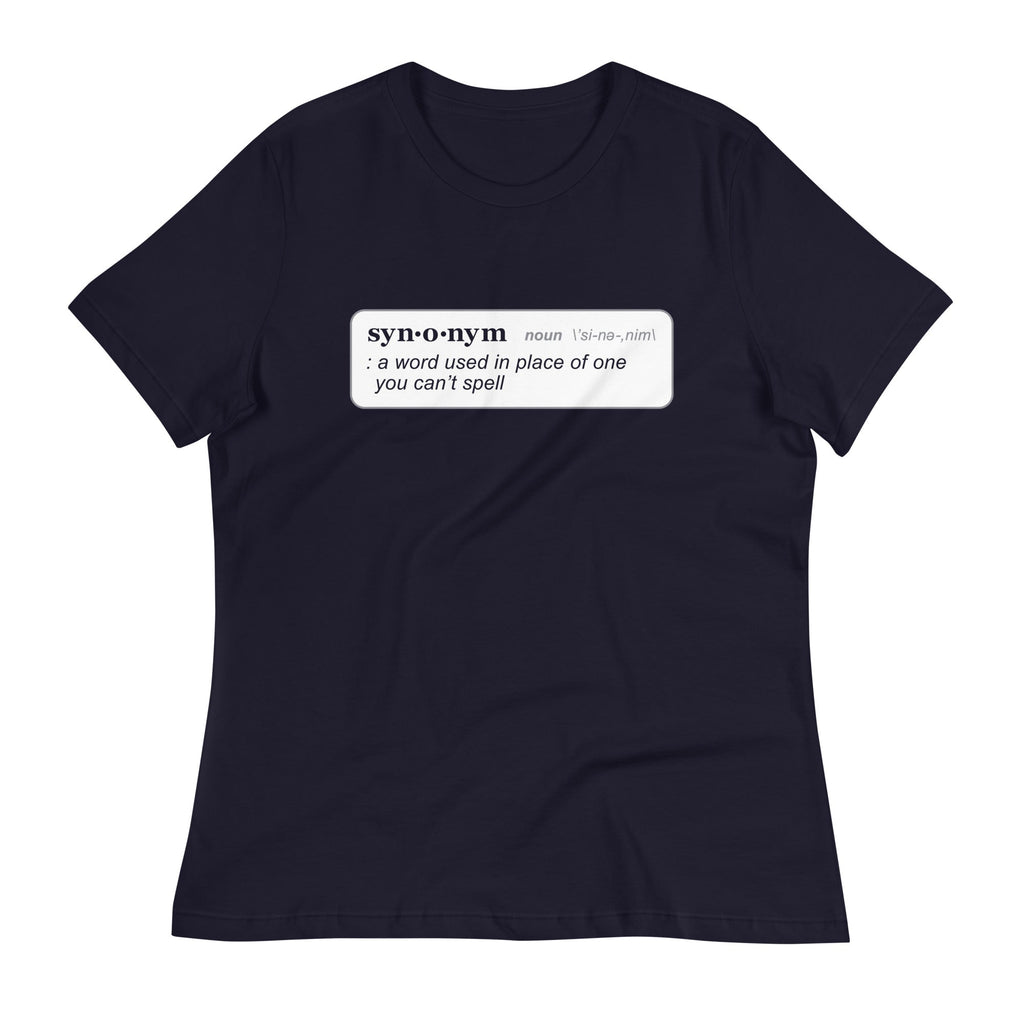 Synonym Definition Women's Signature Tee