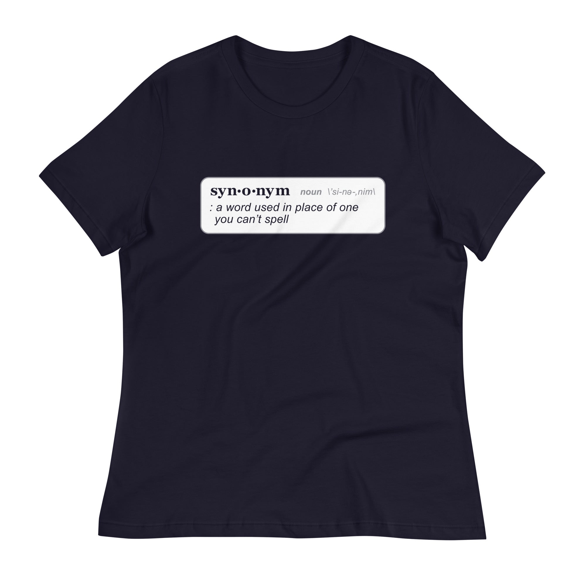 Synonym Definition Women's Signature Tee