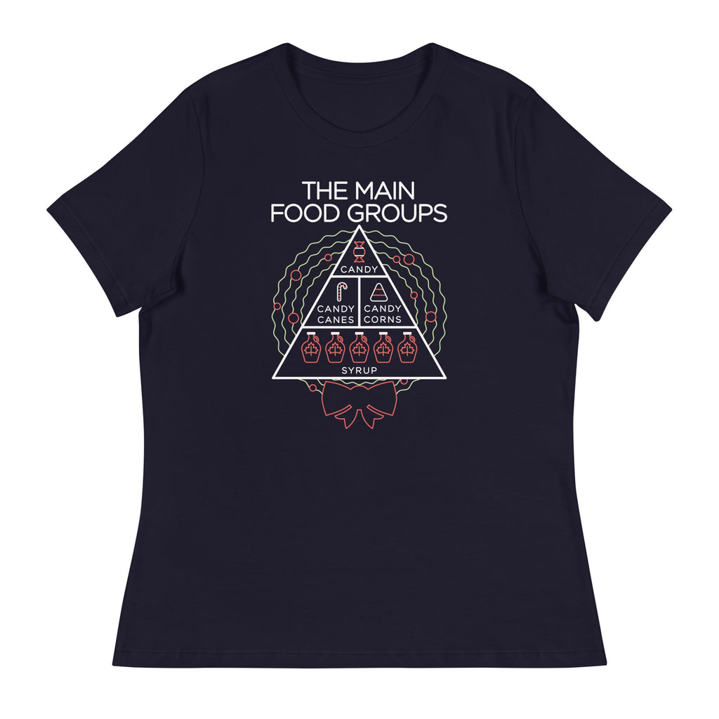 The Main Food Groups Women's Signature Tee