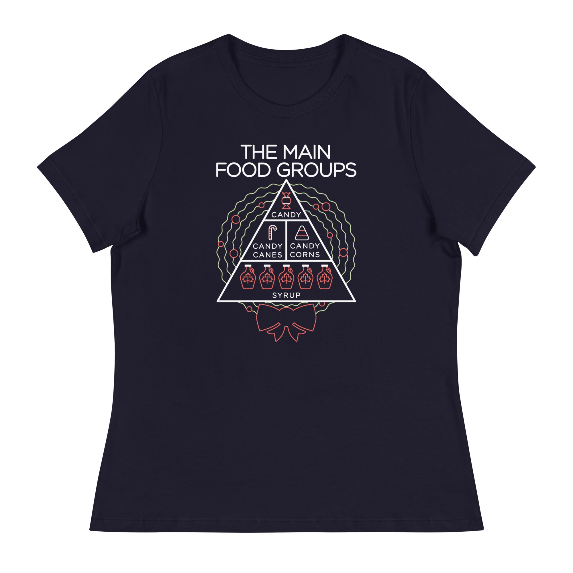 The Main Food Groups Women's Signature Tee