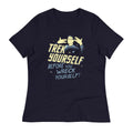 Trek Yourself Before You Wreck Yourself Women's Signature Tee