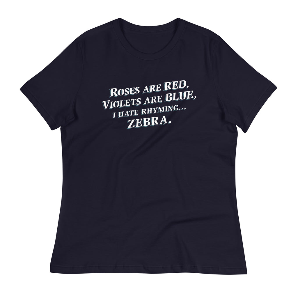 I Hate Rhyming Women's Signature Tee