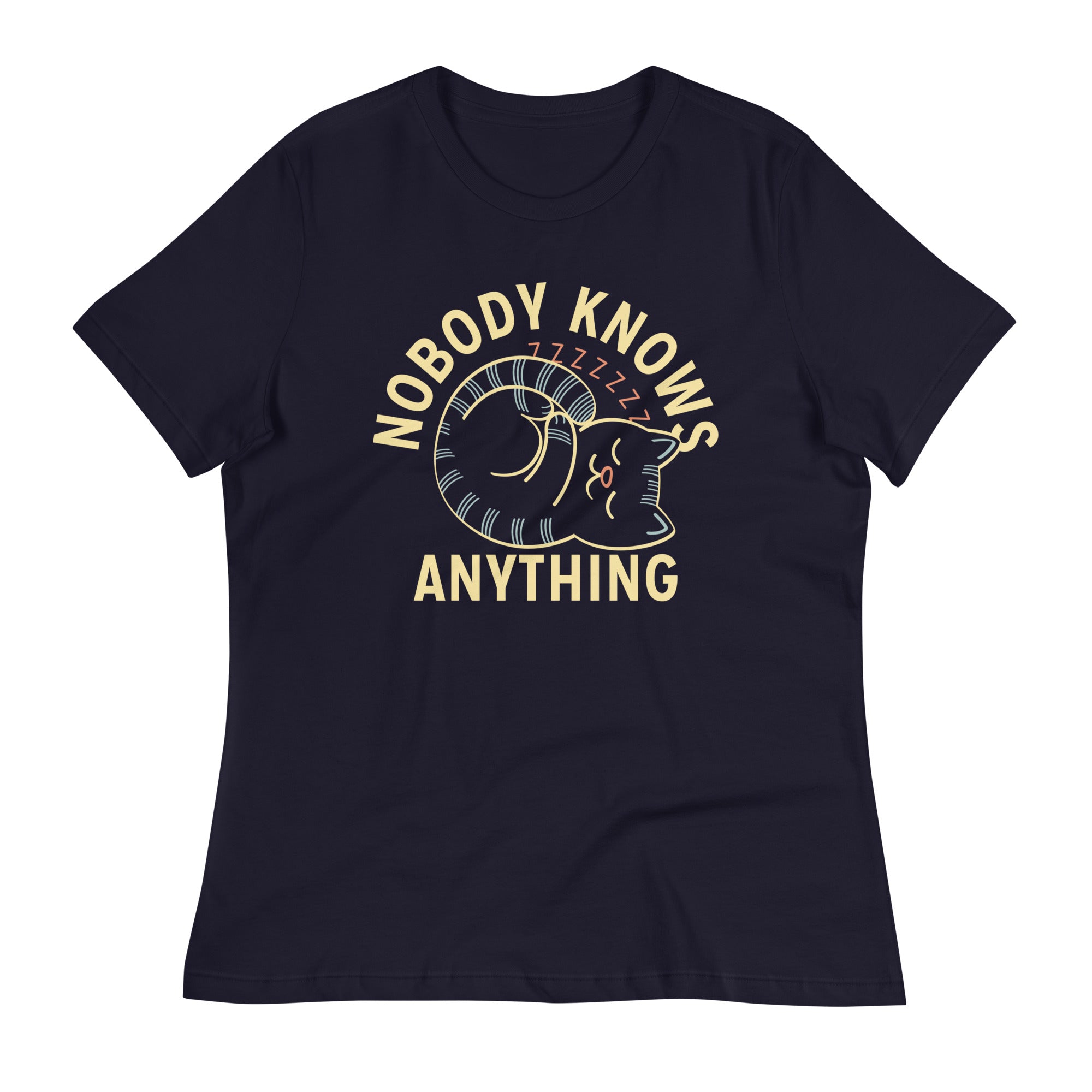 Nobody Knows Anything Women's Signature Tee