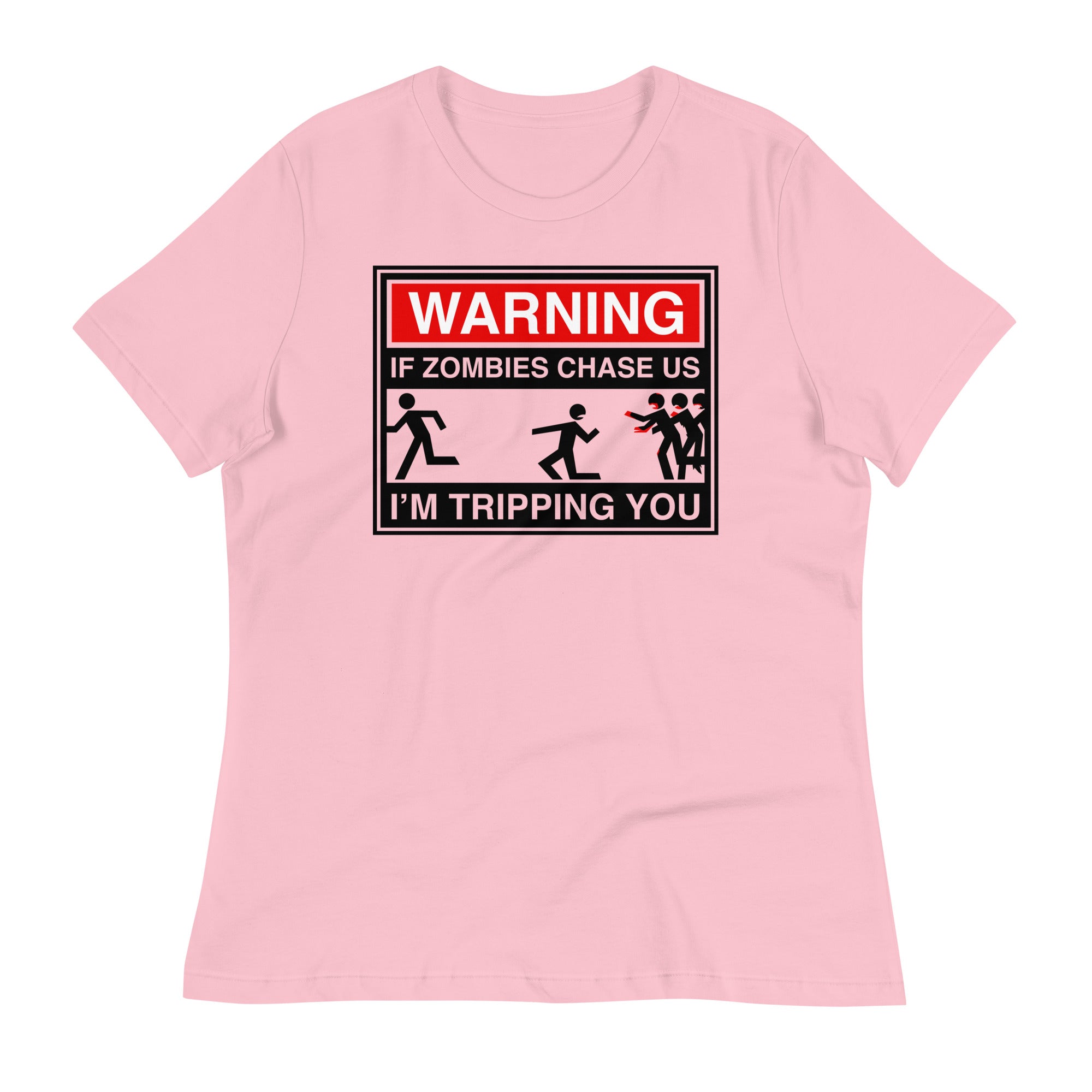 If Zombies Chase Us Women's Signature Tee