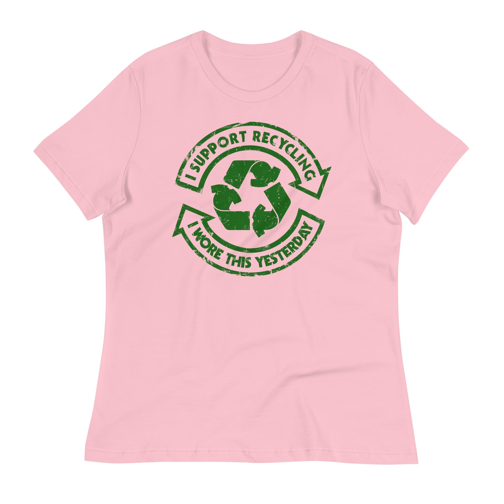 I Support Recycling Women's Signature Tee