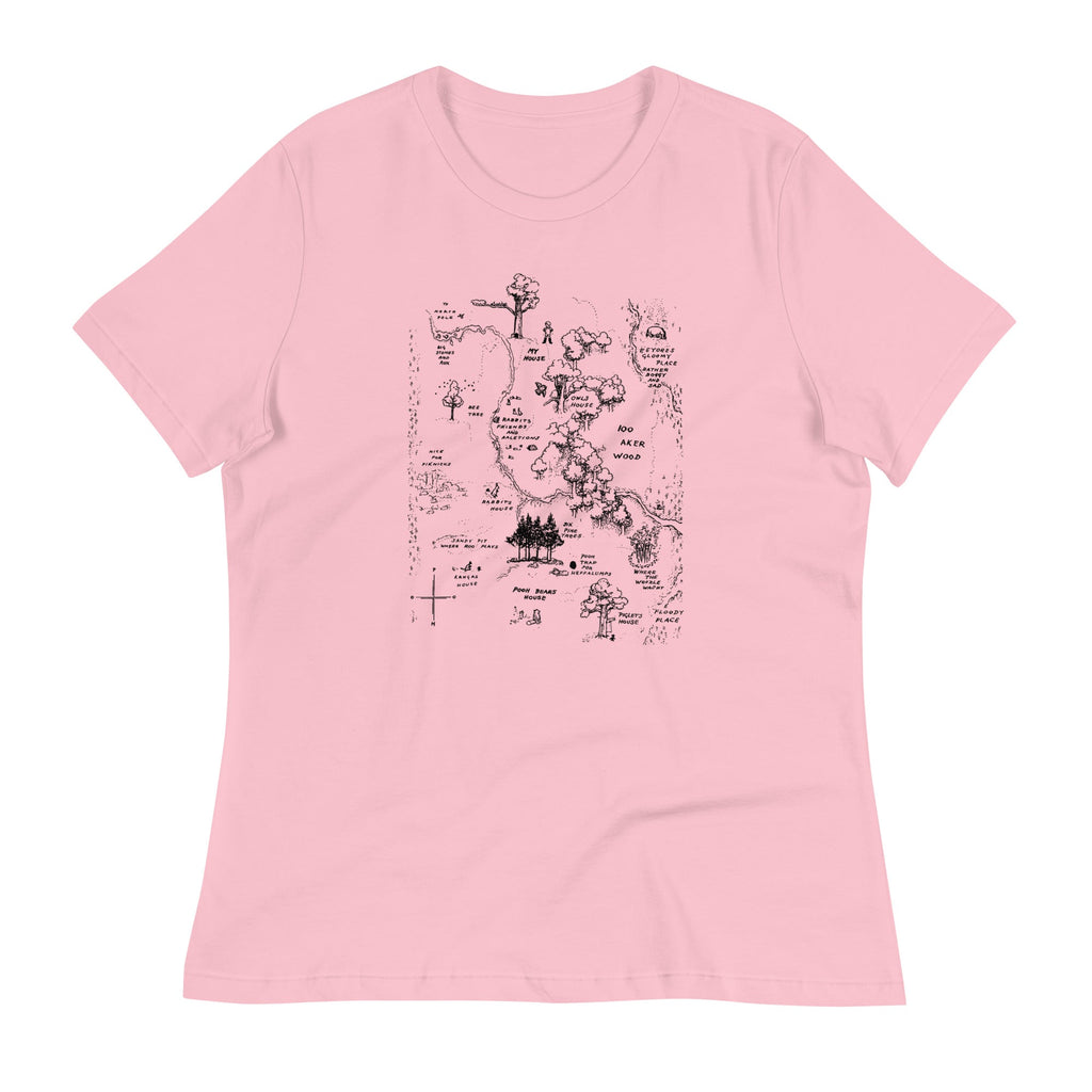 100 Acre Map Women's Signature Tee