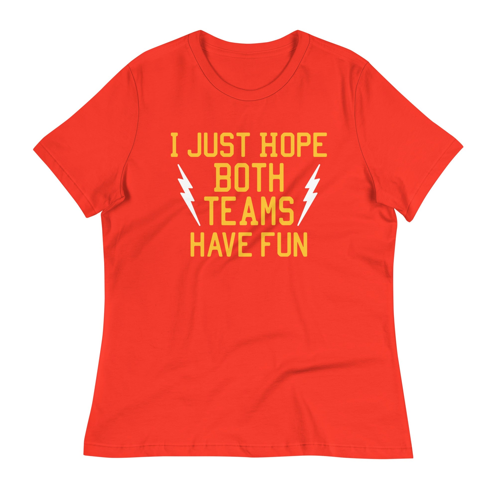 I Just Hope Both Teams Have Fun Women's Signature Tee