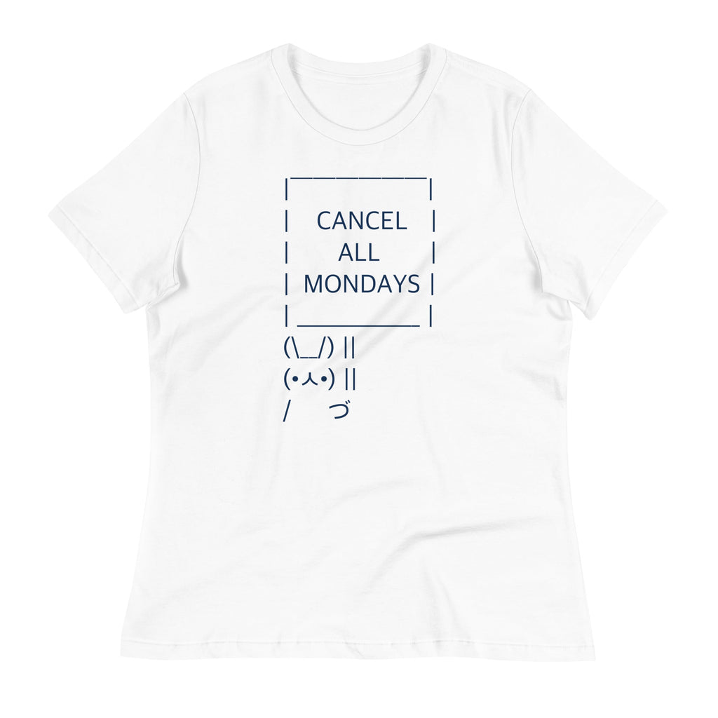 Cancel All Mondays Bunny Women's Signature Tee