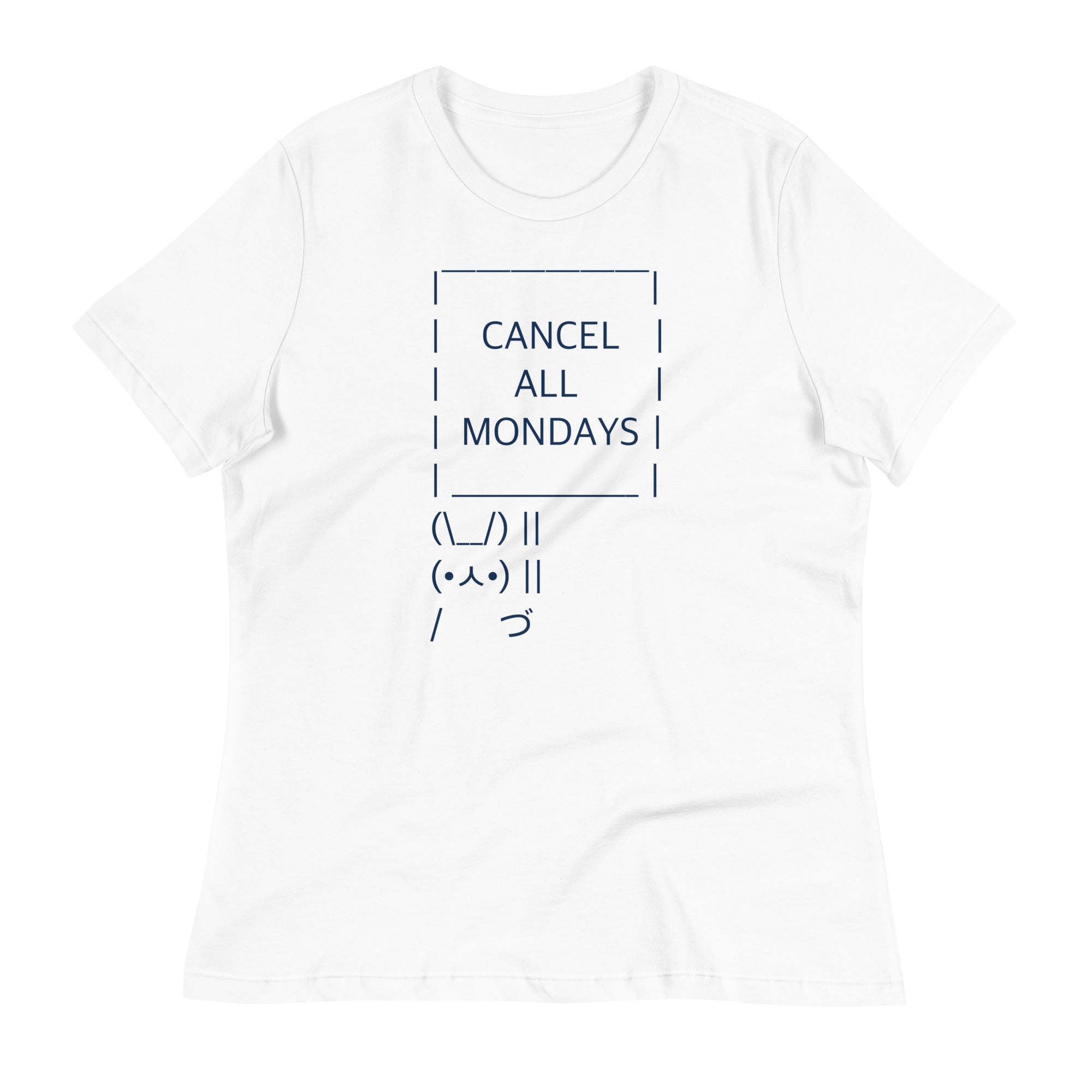 Cancel All Mondays Bunny Women's Signature Tee