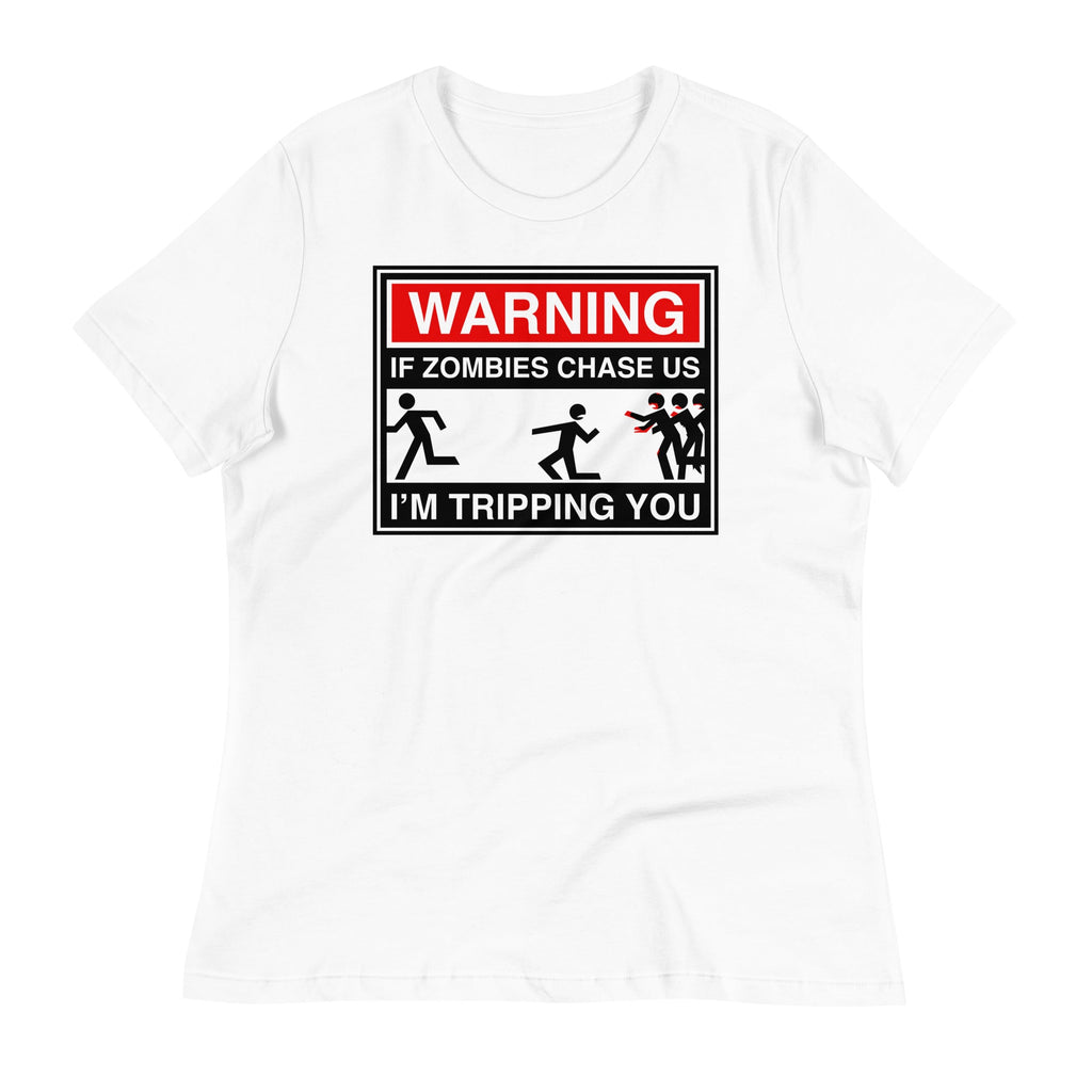 If Zombies Chase Us Women's Signature Tee