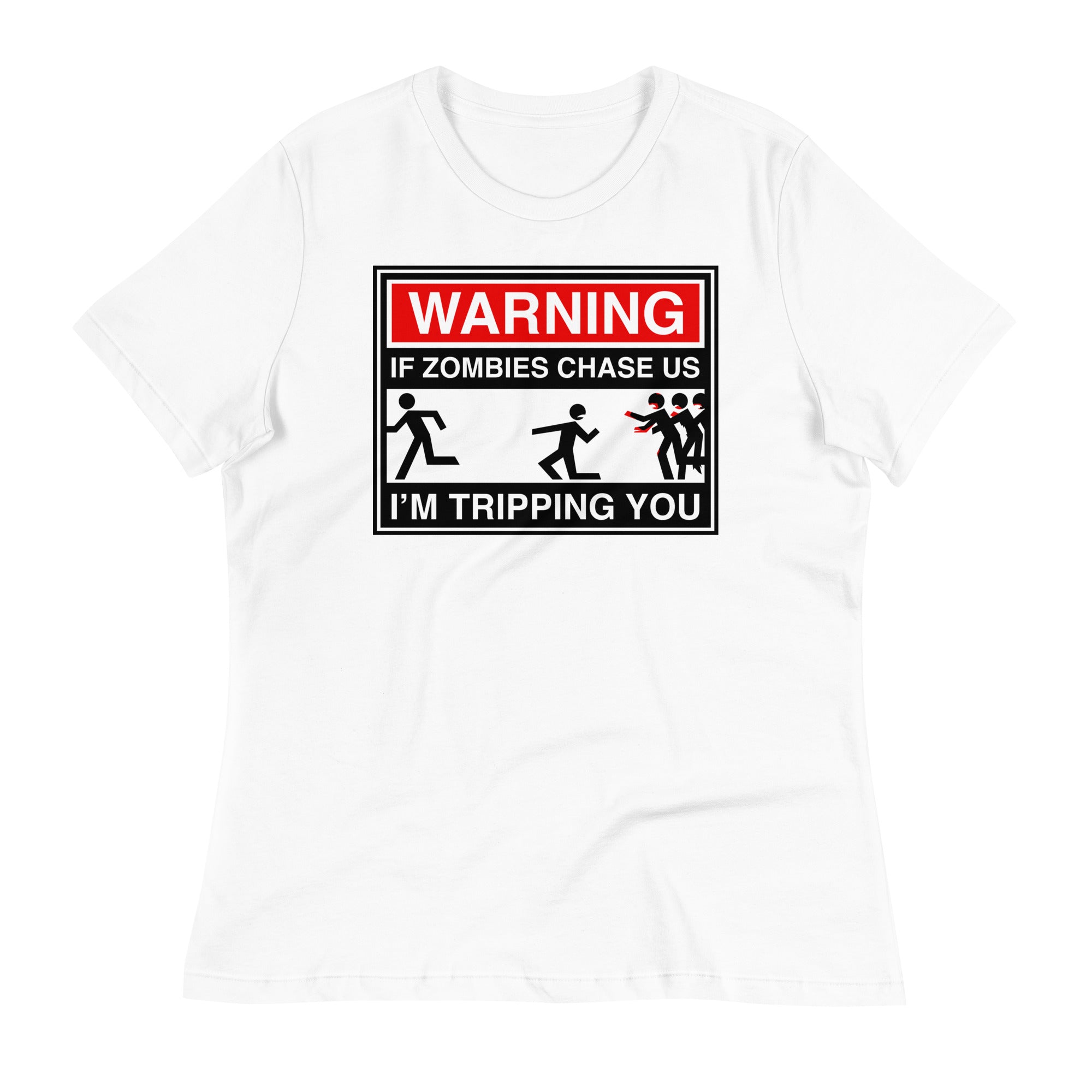 If Zombies Chase Us Women's Signature Tee